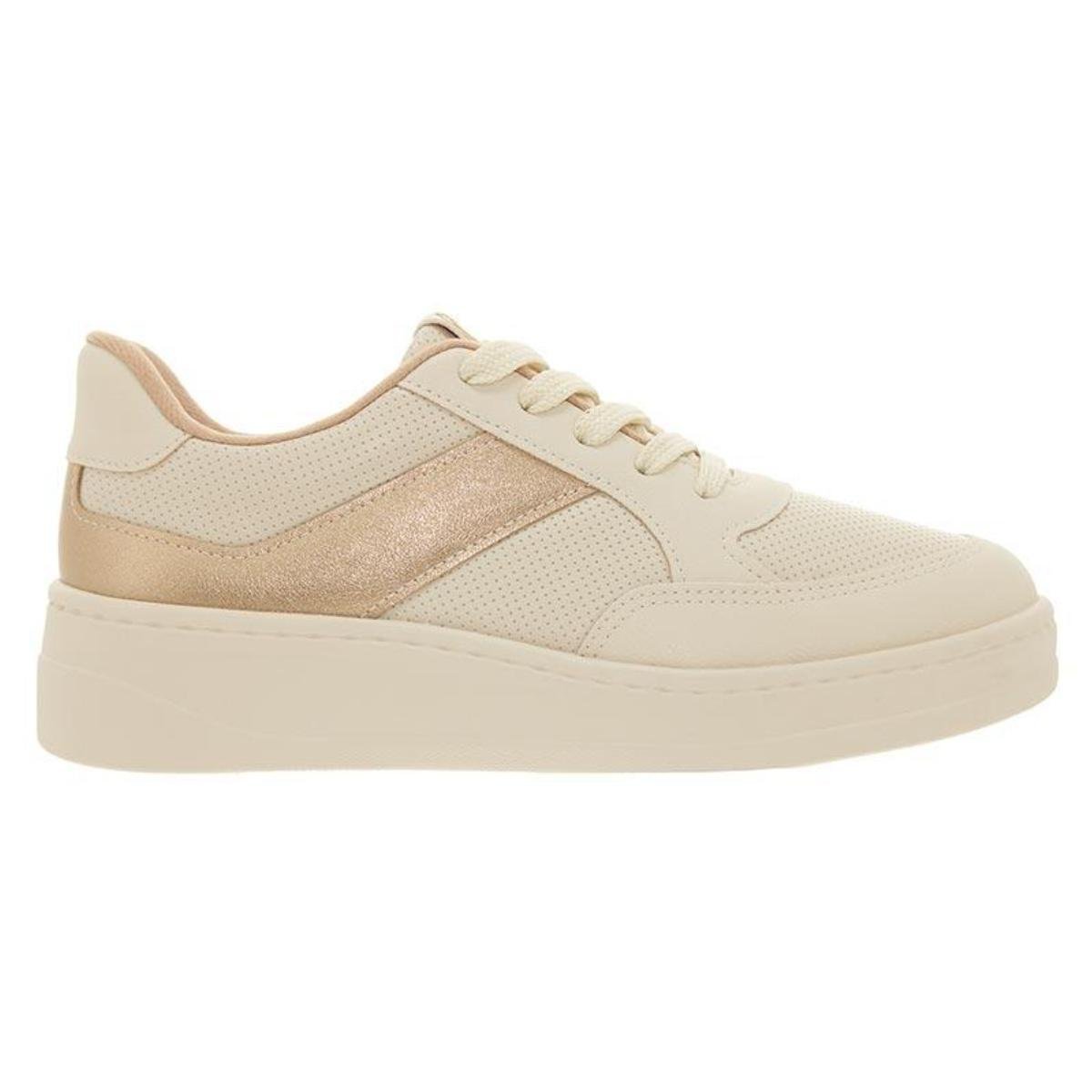 Tênis Casual Feminino Modare 7402102 Branco Branco 2