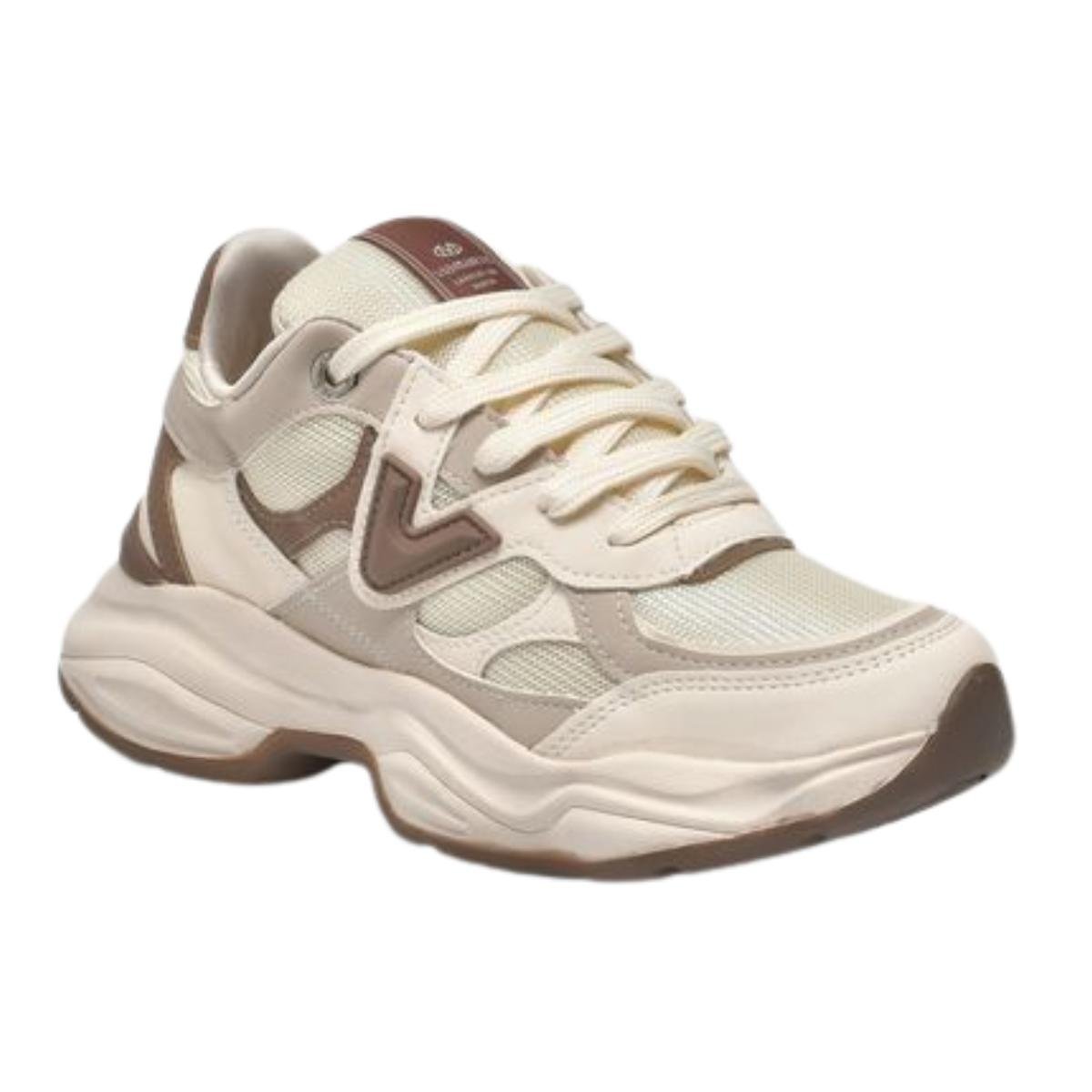 Tênis Chunky Casual Feminino Via Marte 15802318 Areia