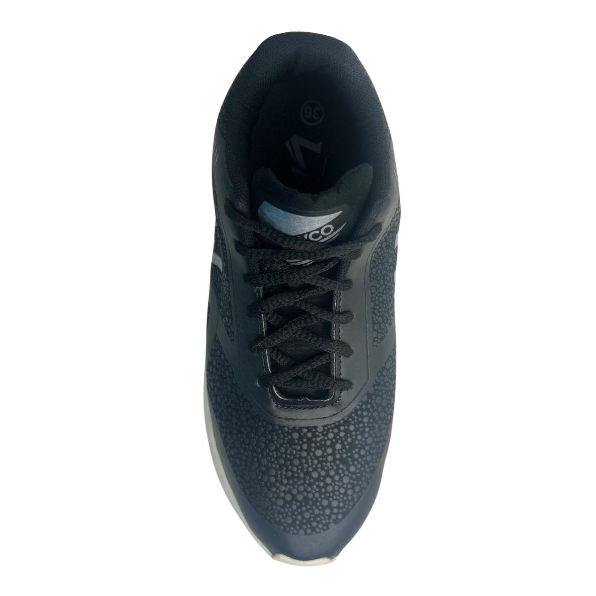 Tênis Running Esportivo Feminino Layco L04 Preto Preto 4