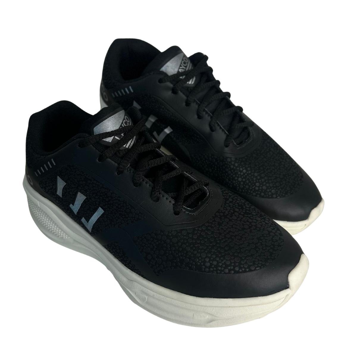 Tênis Running Esportivo Feminino Layco L04 Preto Preto 5