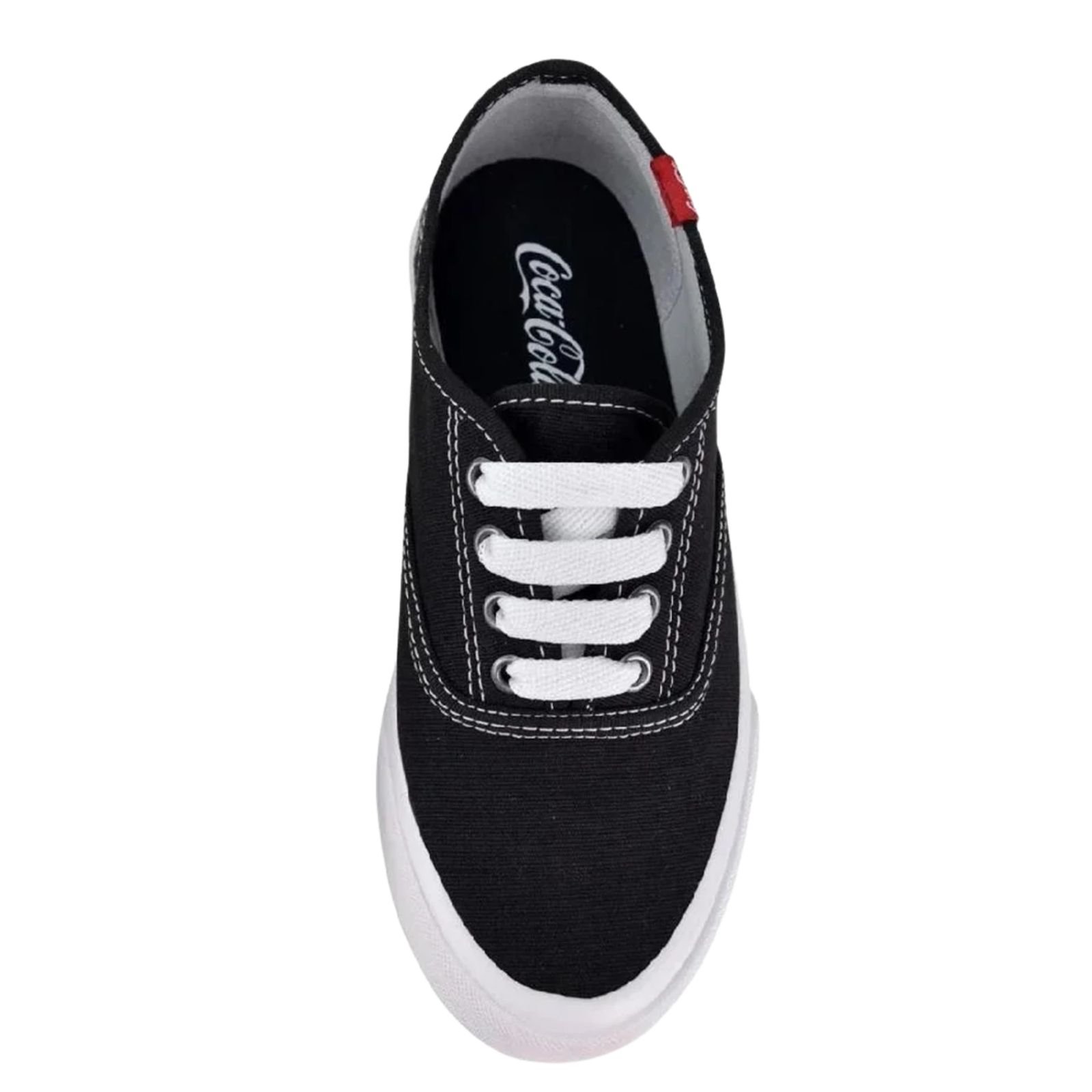 Tênis Casual Masculino Coca Cola CC0471 Preto Preto 5
