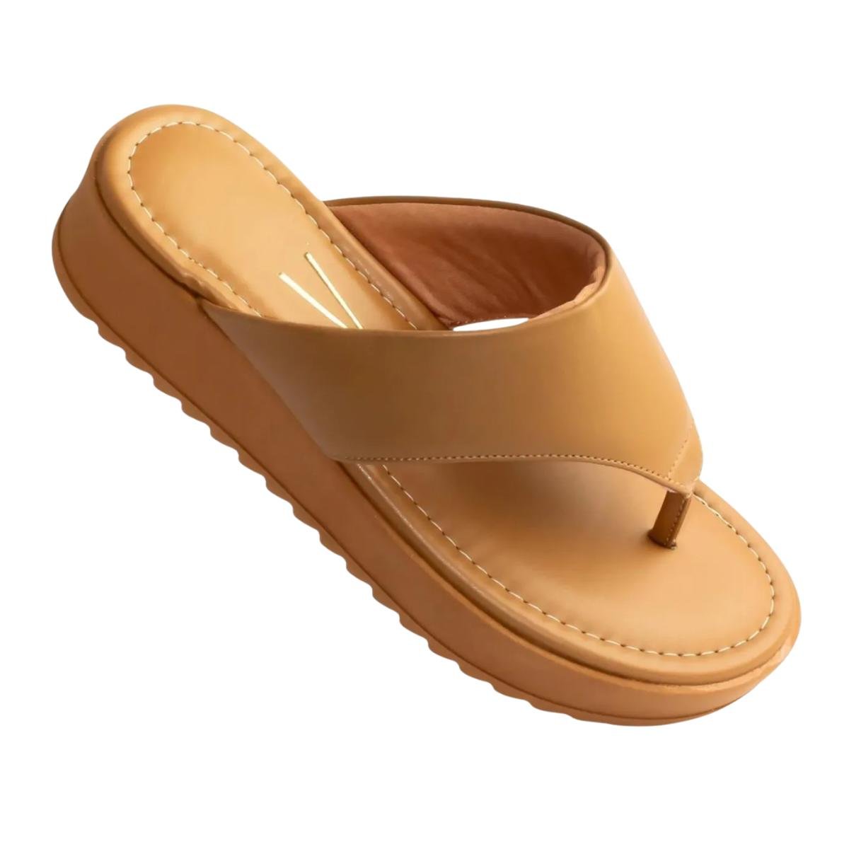 Tamanco Flatform Casual Feminino Vizzano 6492319 Marrom Marrom 3