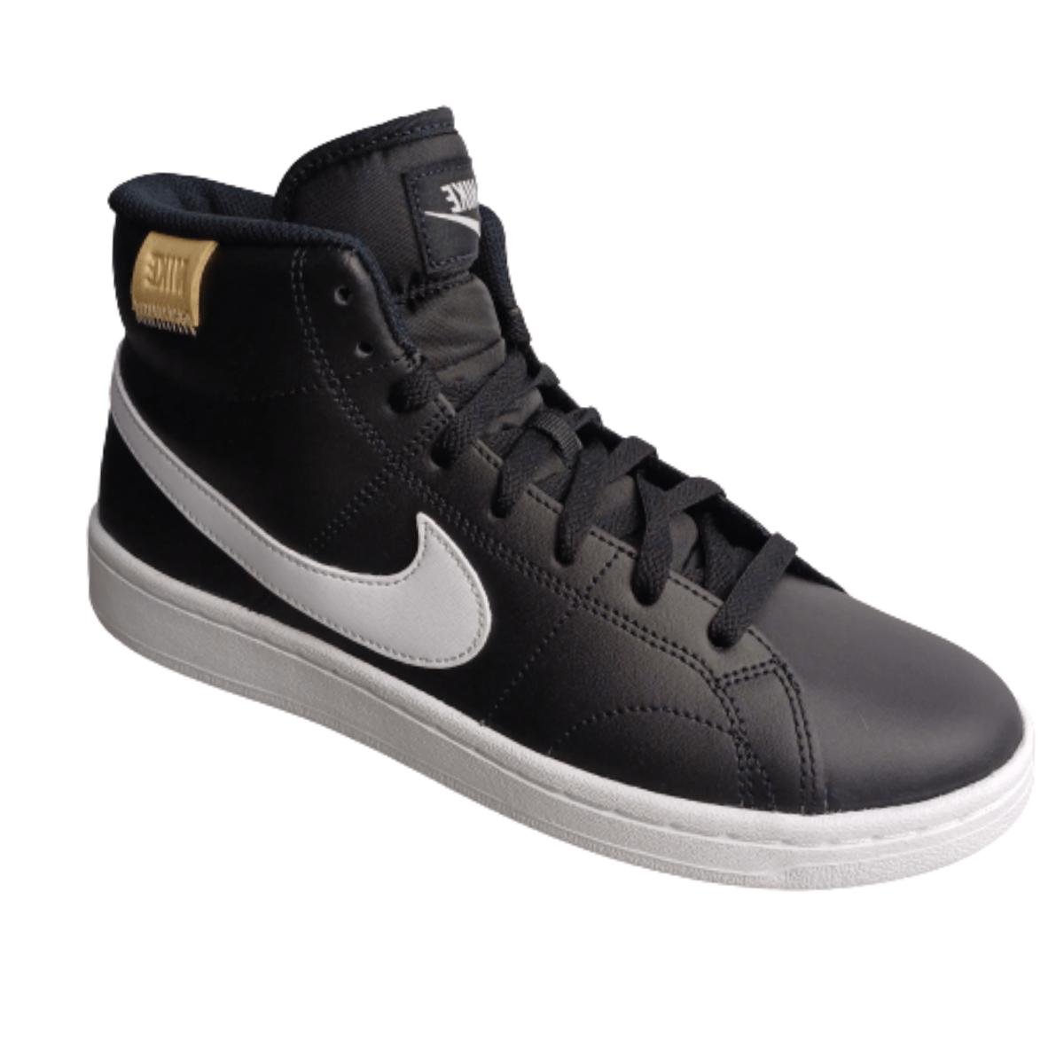 Tênis Court Royale 2 Mid Casual Masculino Nike CQ9179001 Preto