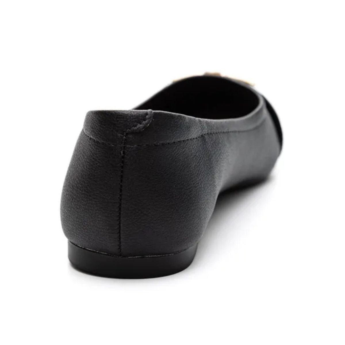 Sapatilha Bico Fino Casual Feminino Modare 7334244 Preto Preto 3