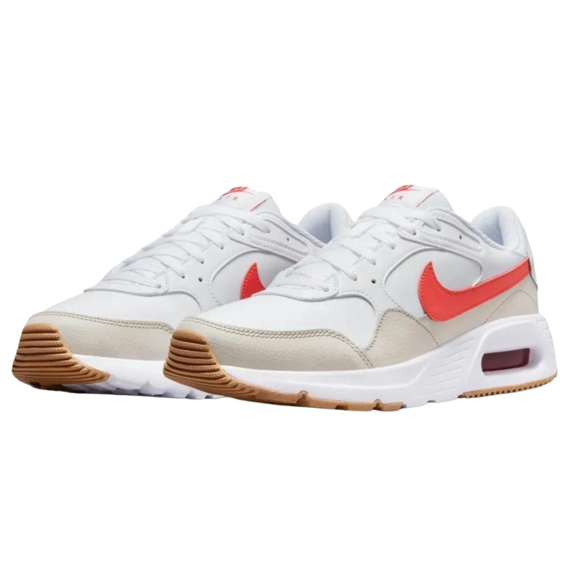 Tênis Air Max SC Esportivo Masculino Nike CW4455112 Branco Branco 5