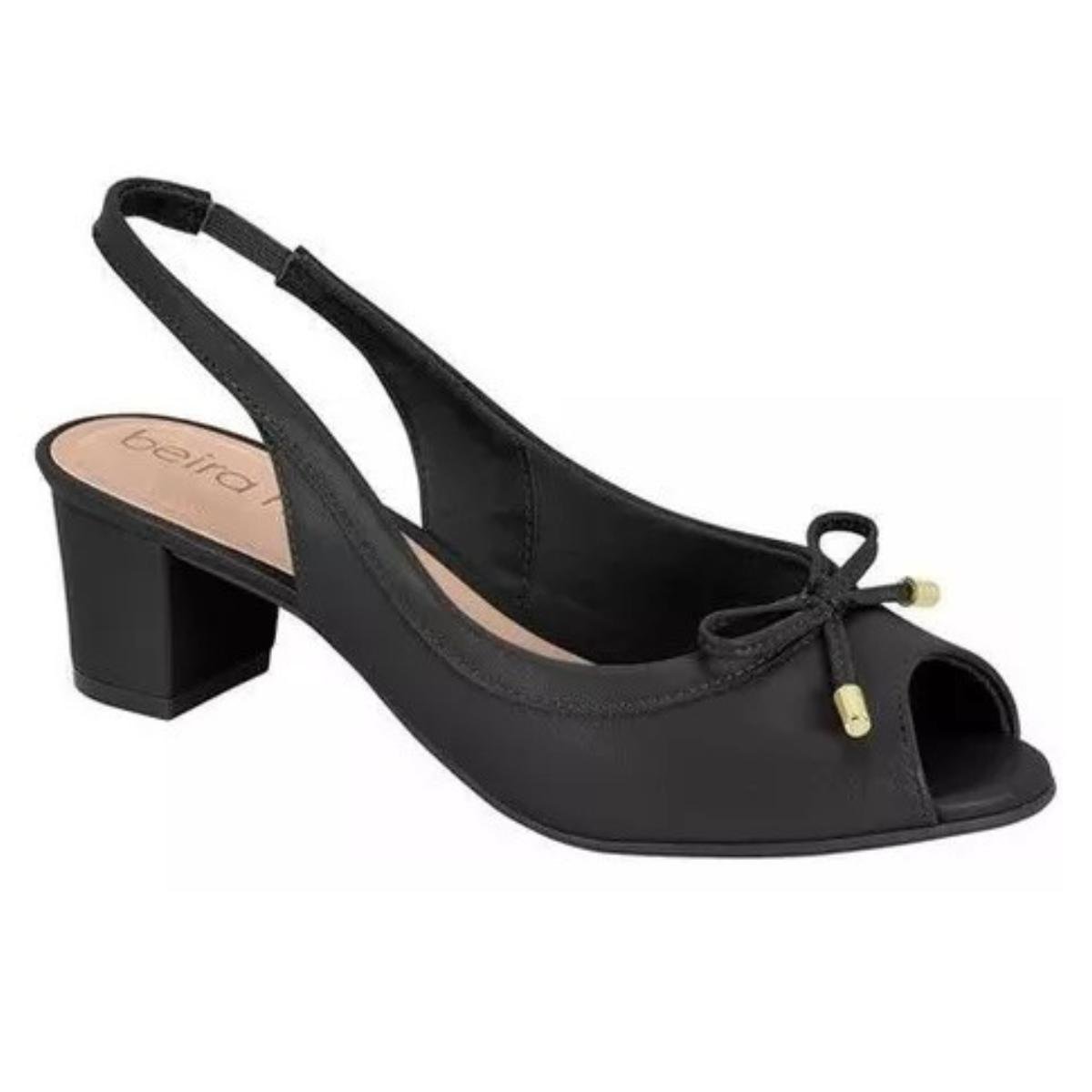 Sandália Peep Toe Casual Feminina Beira Rio 47771001