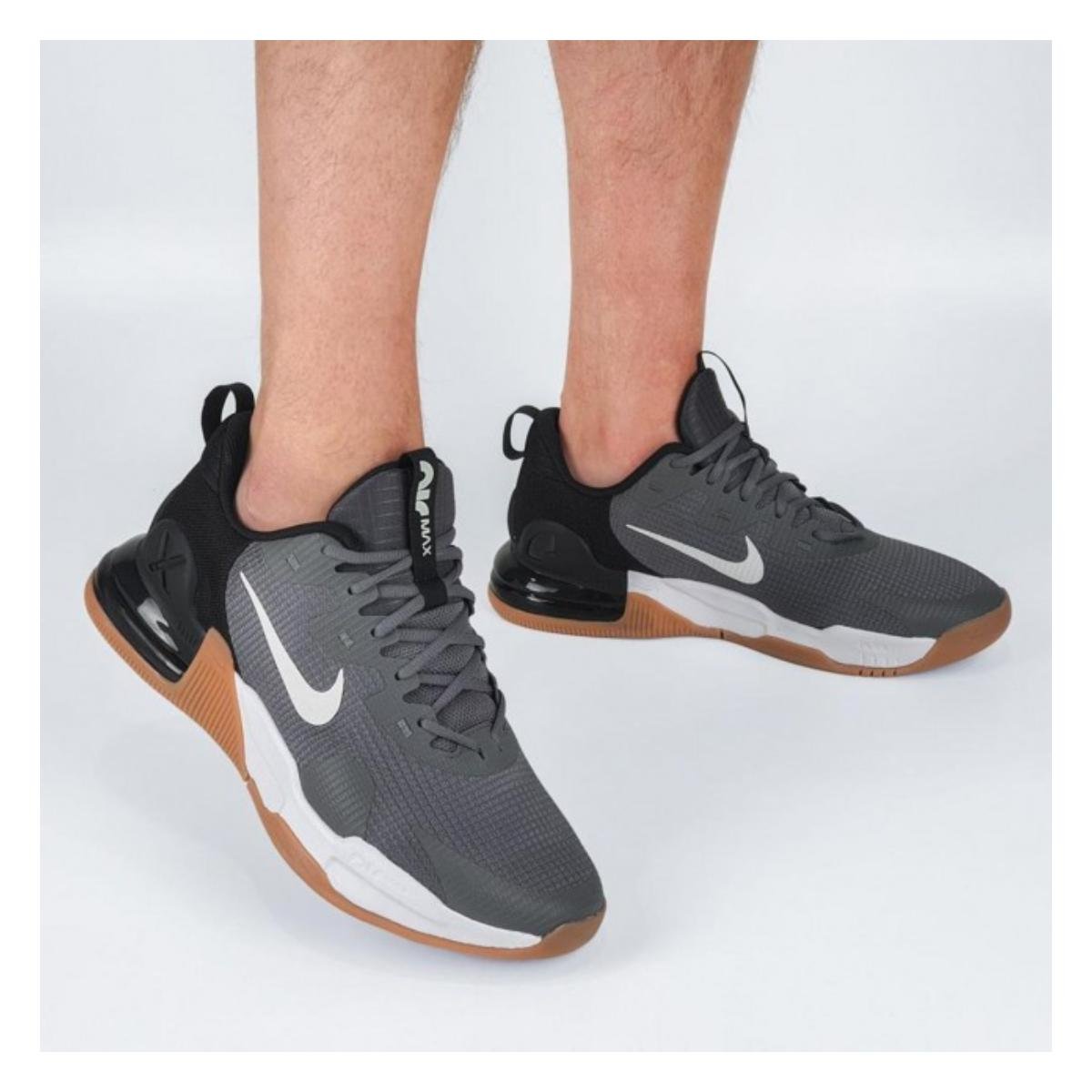 Tênis Air Max Alpha Treiner 5 Esportivo Masculino Nike DM0829008 Cinza Cinza 7