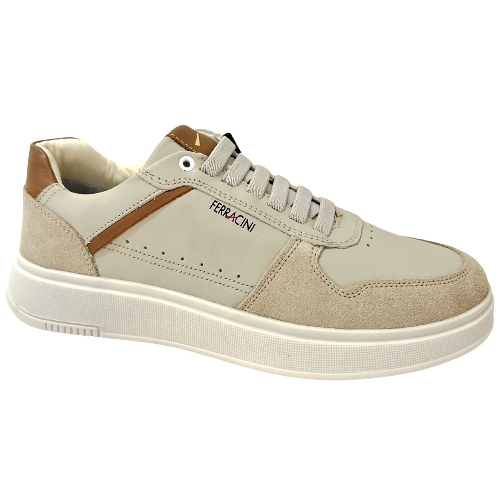 Sapatênis Casual Masculino Ferracini Logan 9316-678D Cinza Claro