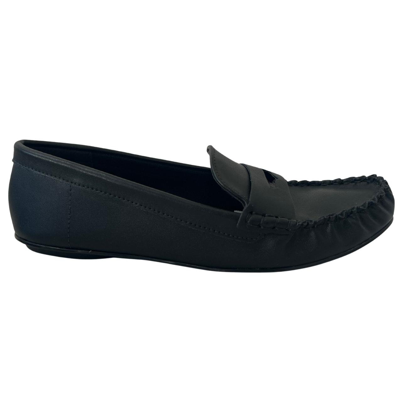 Sapato Mocassim Casual Feminino Vizzano 1465100 Preto Preto 2