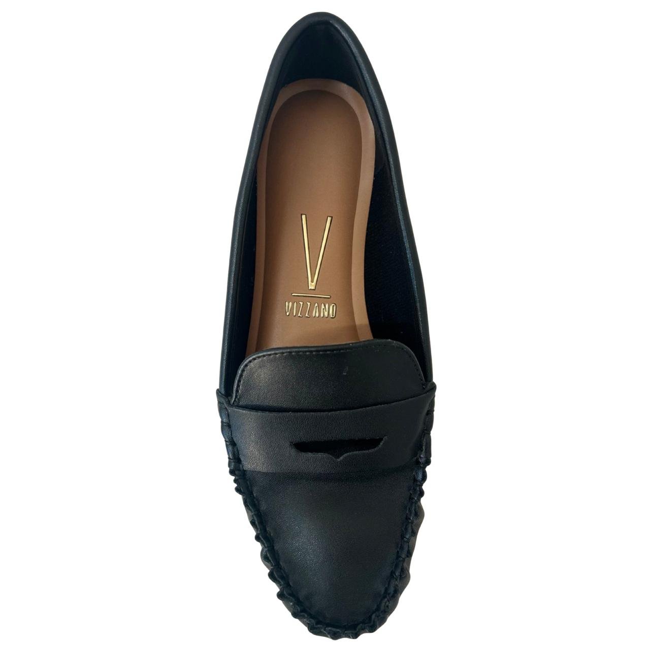 Sapato Mocassim Casual Feminino Vizzano 1465100 Preto Preto 4