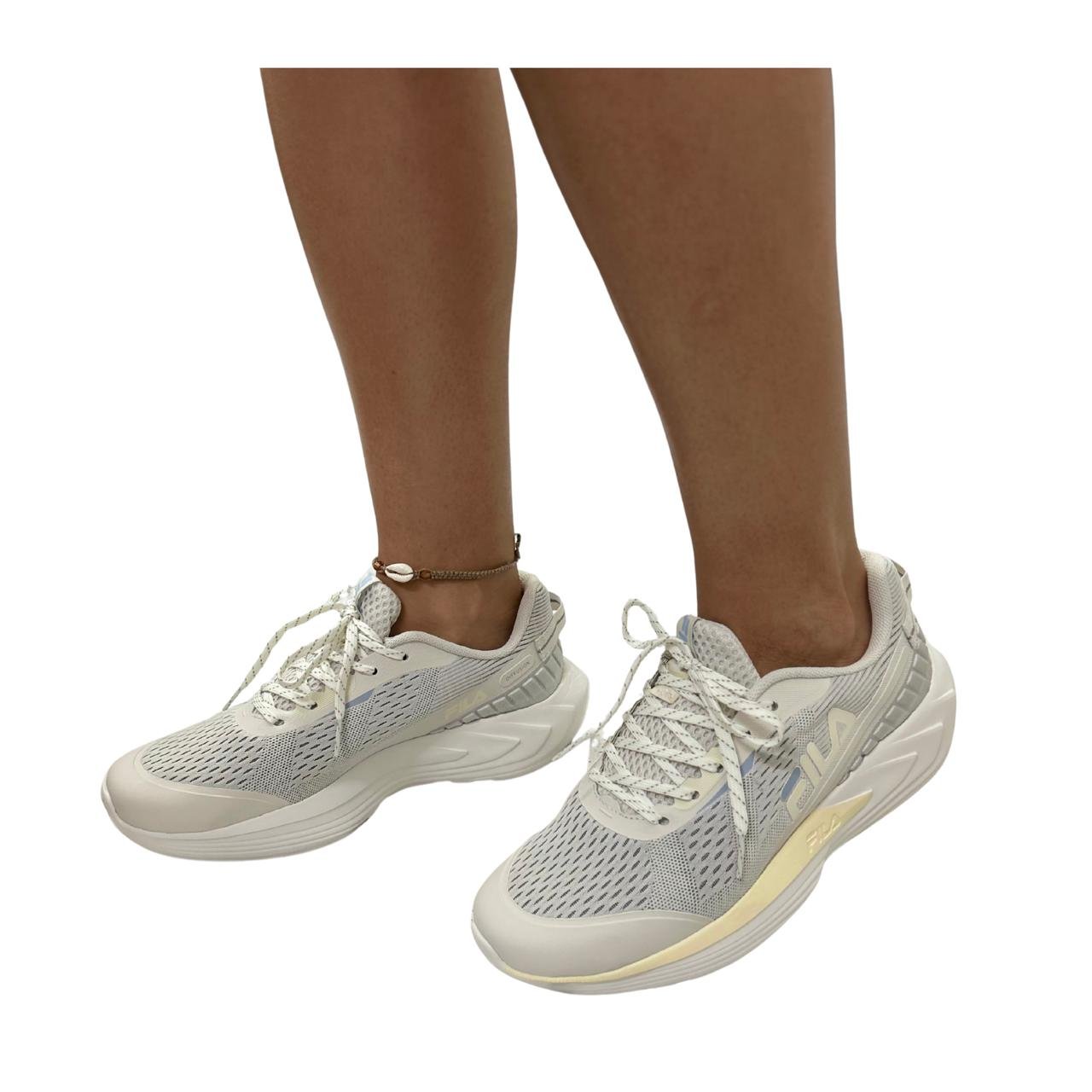 Tênis Esportivo Feminino Fila Diffusion Azul Claro Azul Claro 5