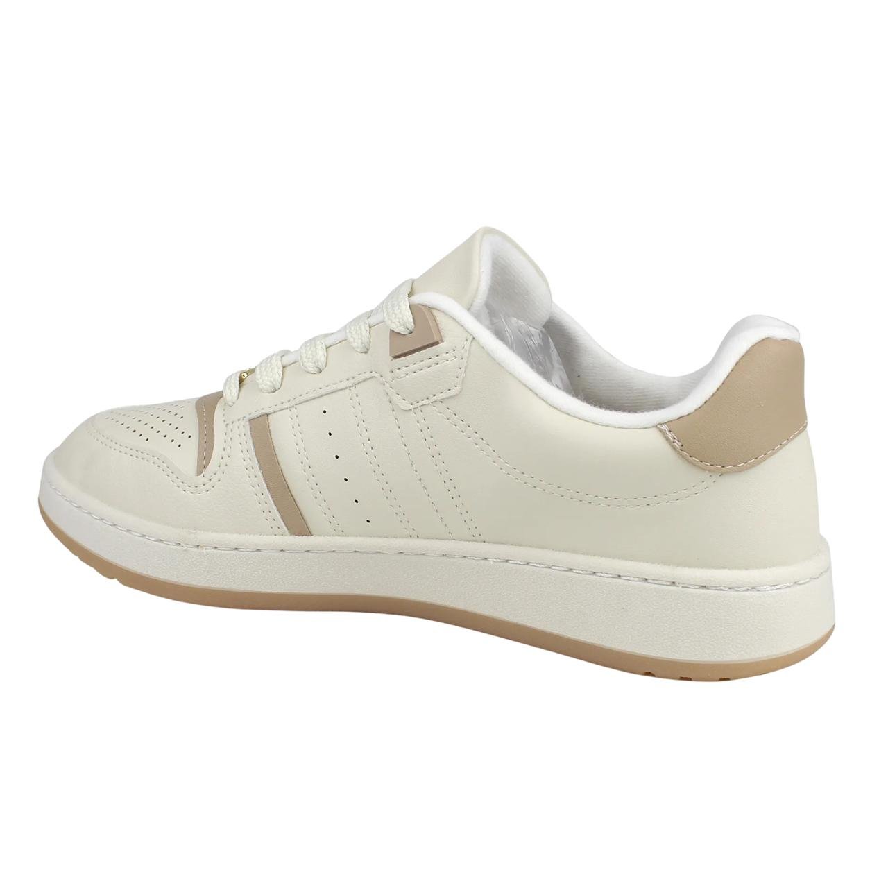 Tênis Casual Feminino Vizzano 1466103 Areia Bege 3