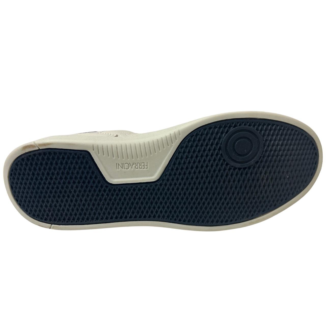 Sapatênis Casual Masculino Ferracini 1062-617C Off White Off White 7