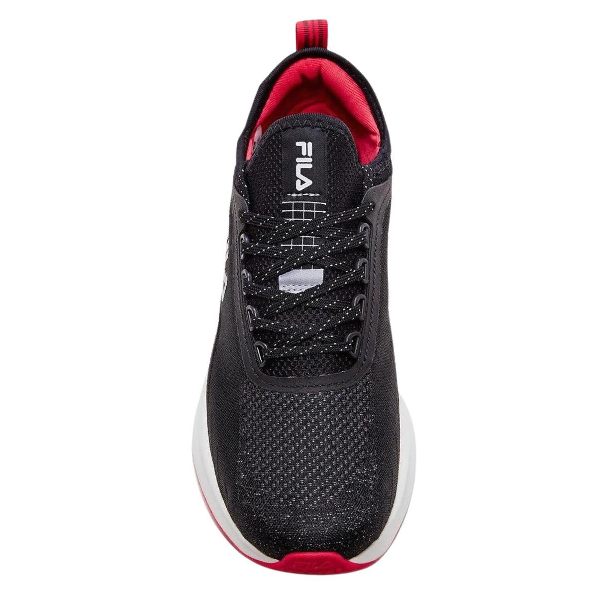 Tênis Esportivo Feminino Fila Go Trainer 2 Preto e Rosa Preto 3