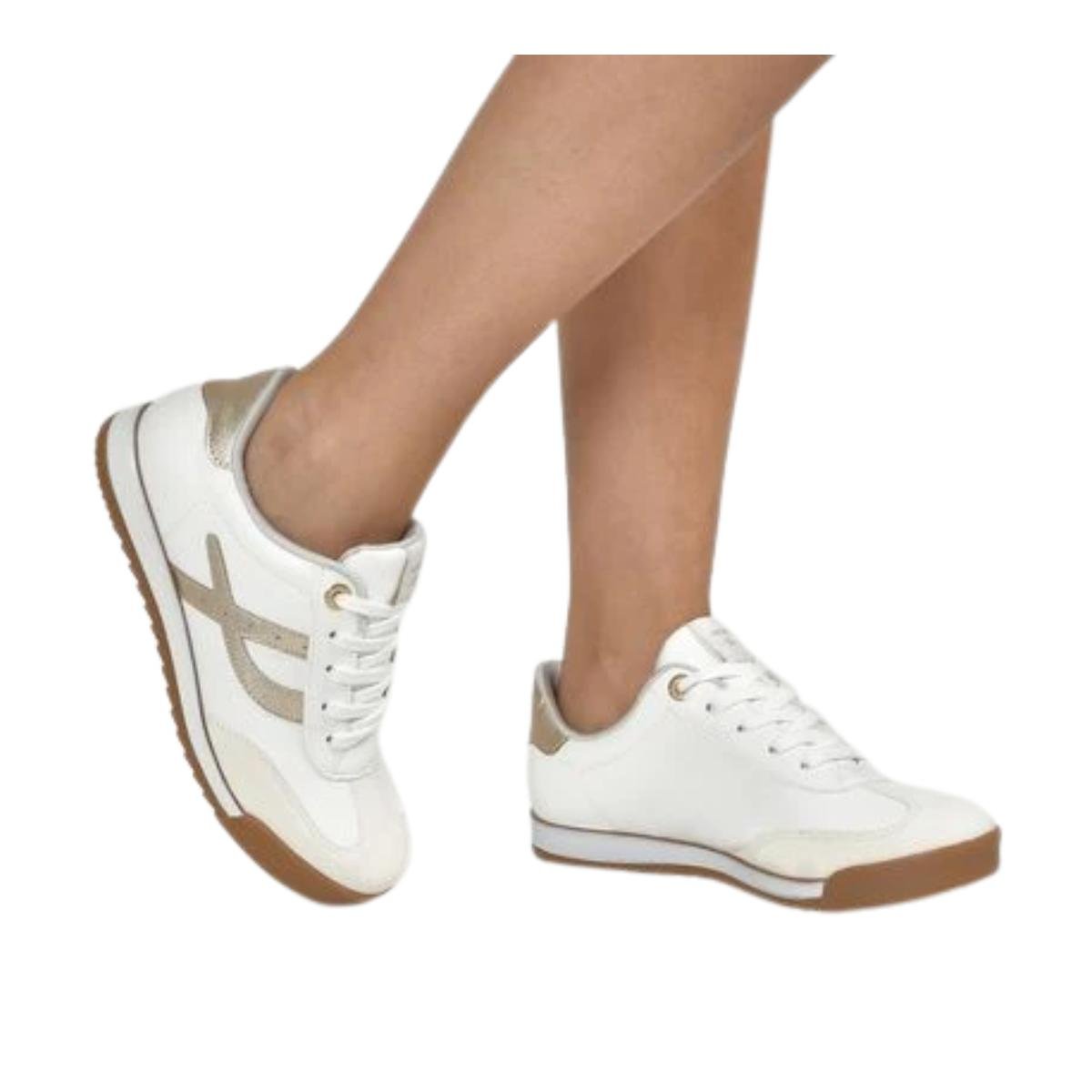 Tênis Casual Feminino Via Marte 23700301 Branco Off White 3