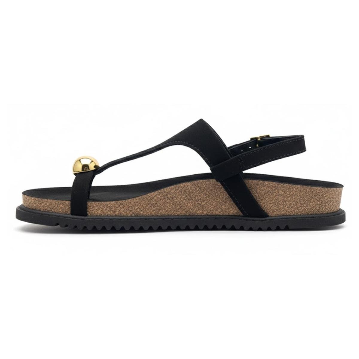 Sandália Papete Flatform Casual Feminino Beira Rio 8524109 Preto Preto 3