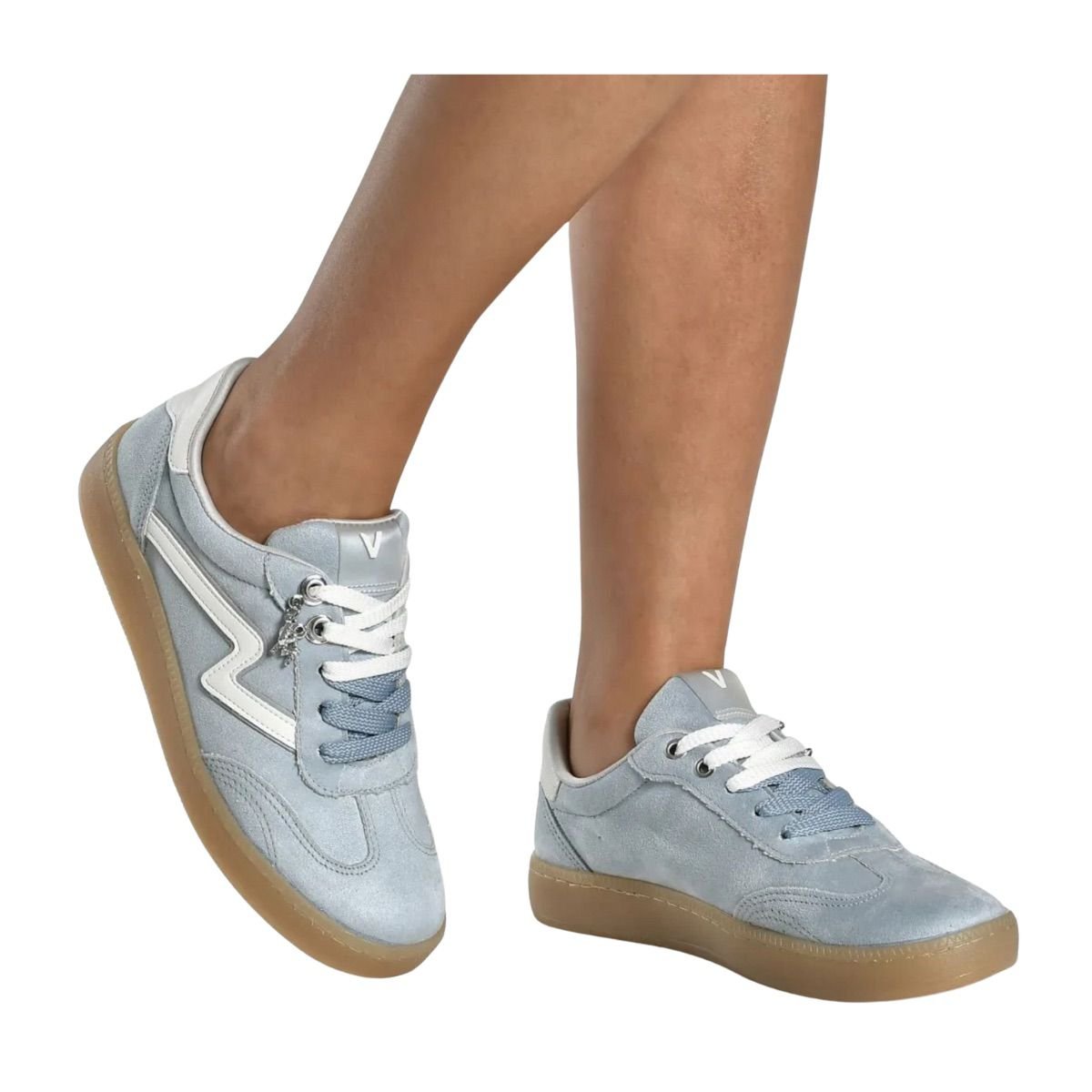 Tênis Casual Feminino Via Marte 213-014-05 Azul Azul 5