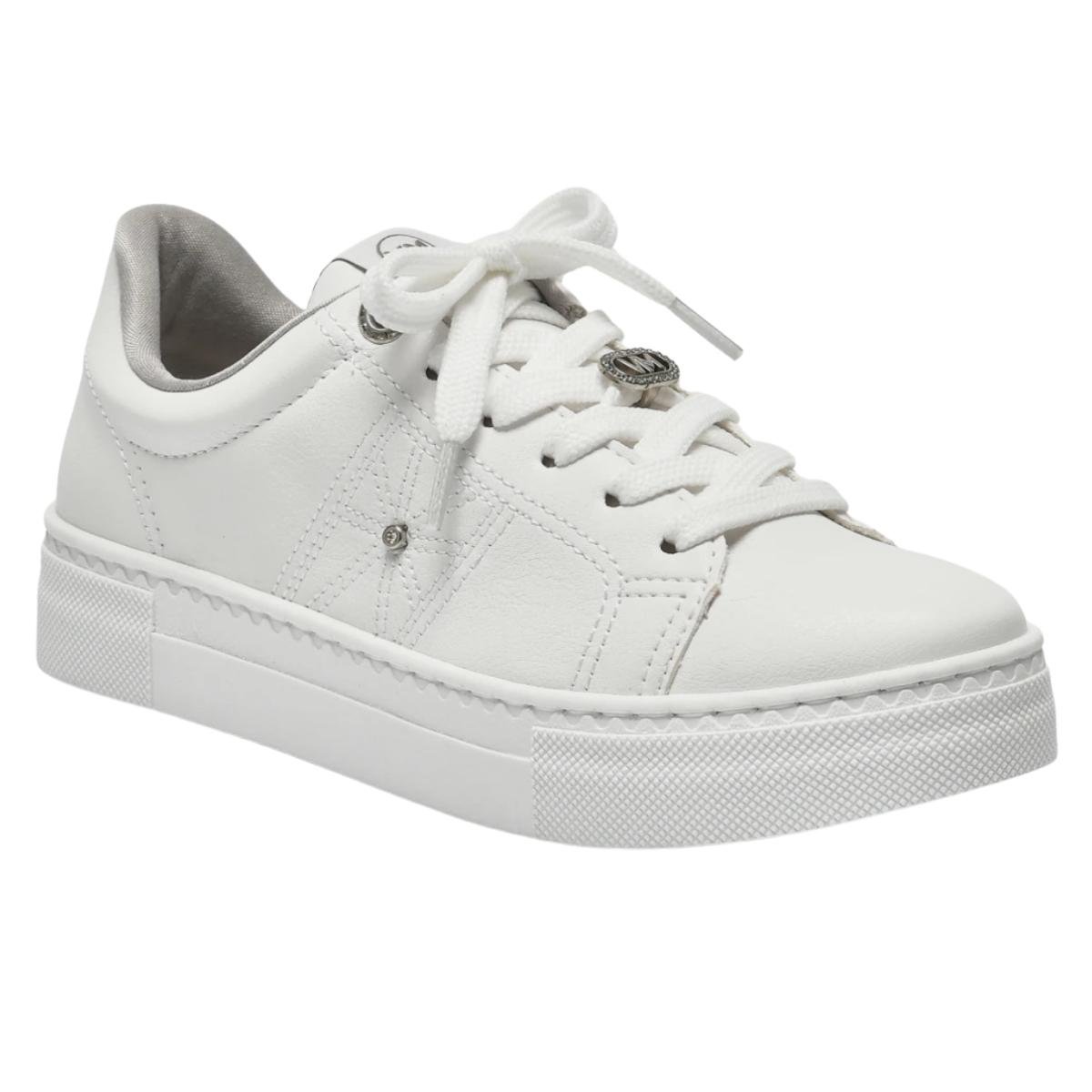 Tênis Casual Feminino Via Marte 138-005-01 Branco