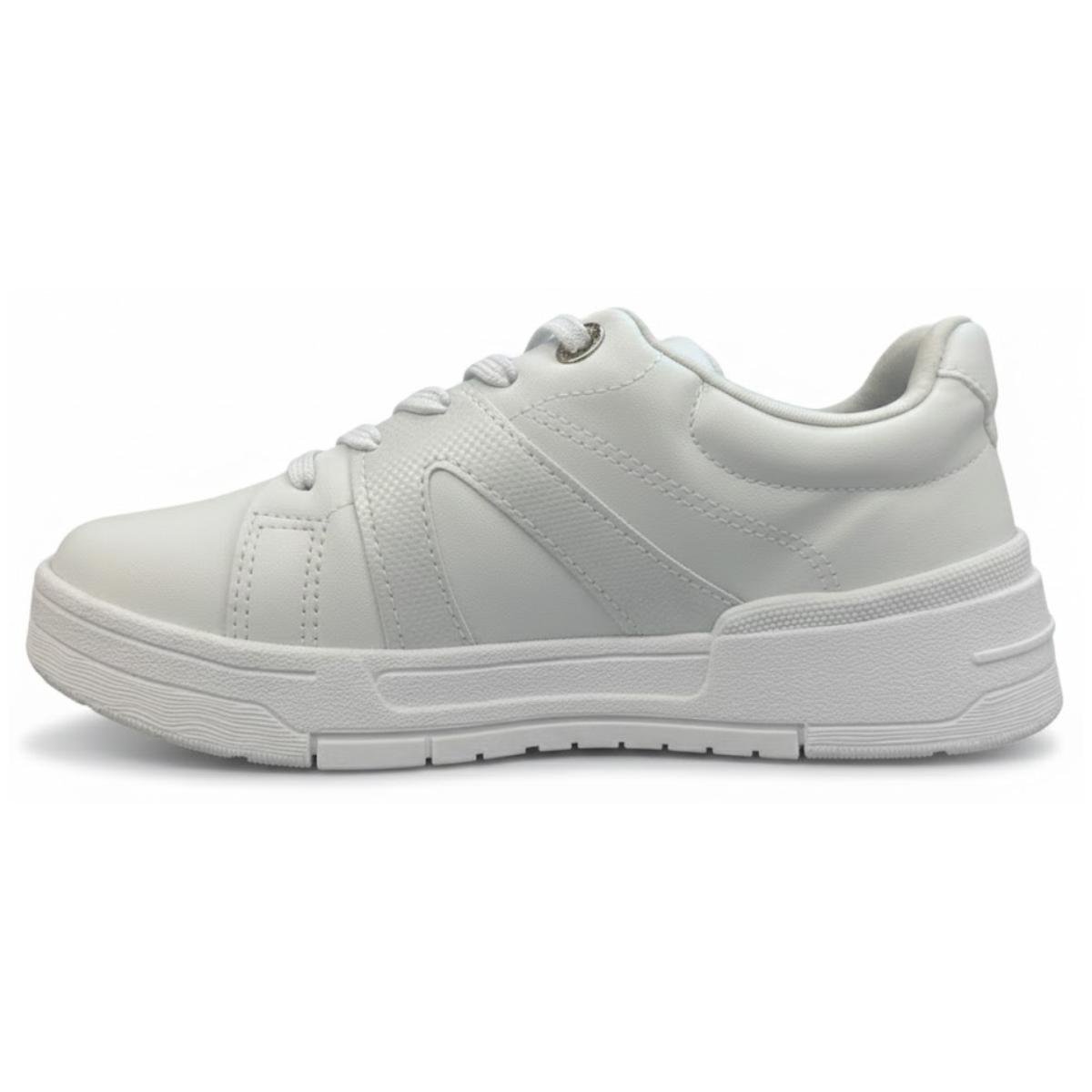 Tênis Casual Feminino Ramarim 25-89202 Branco Branco 3