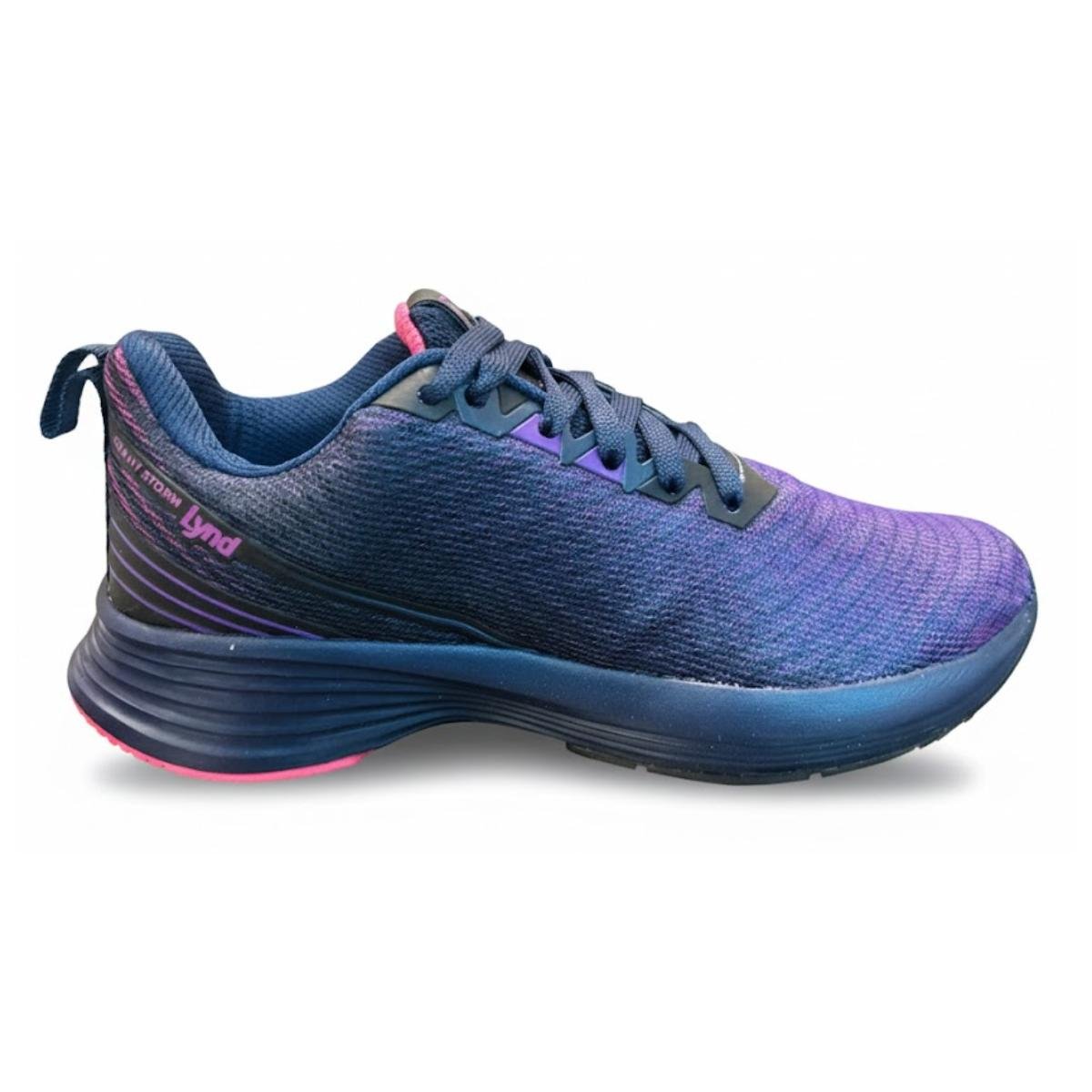 Tênis Esportivo Feminino Lynd Gravit Storm 642 Roxo e Rosa Roxo 2
