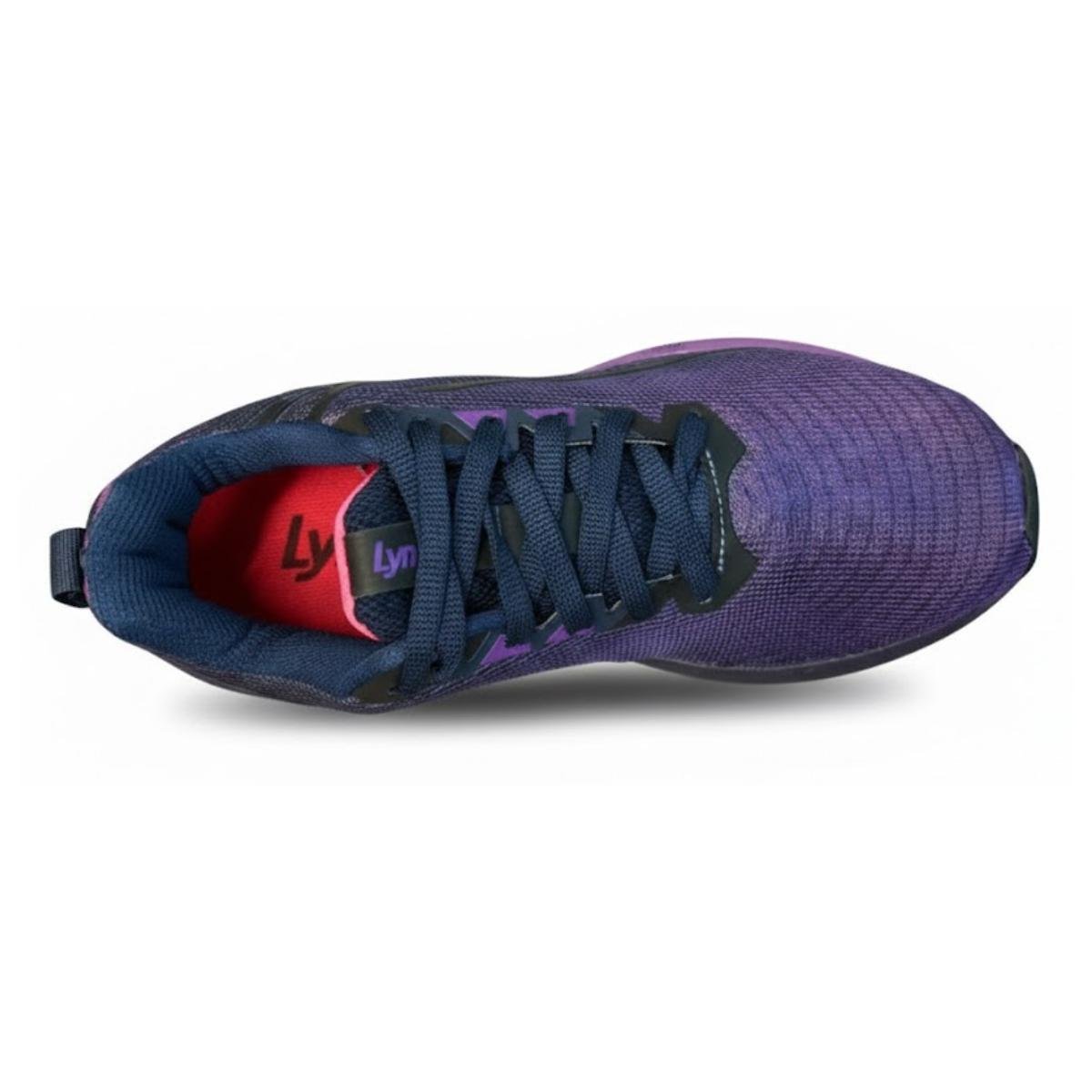 Tênis Esportivo Feminino Lynd Gravit Storm 642 Roxo e Rosa Roxo 4