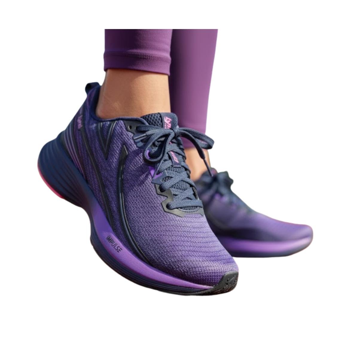 Tênis Esportivo Feminino Lynd Gravit Storm 642 Roxo e Rosa Roxo 5