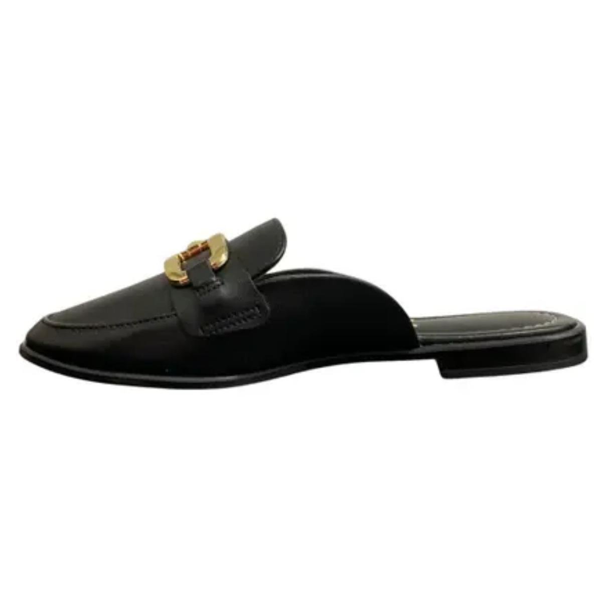 Mule Casual Feminino Vizzano 1376118 Preto Preto 3
