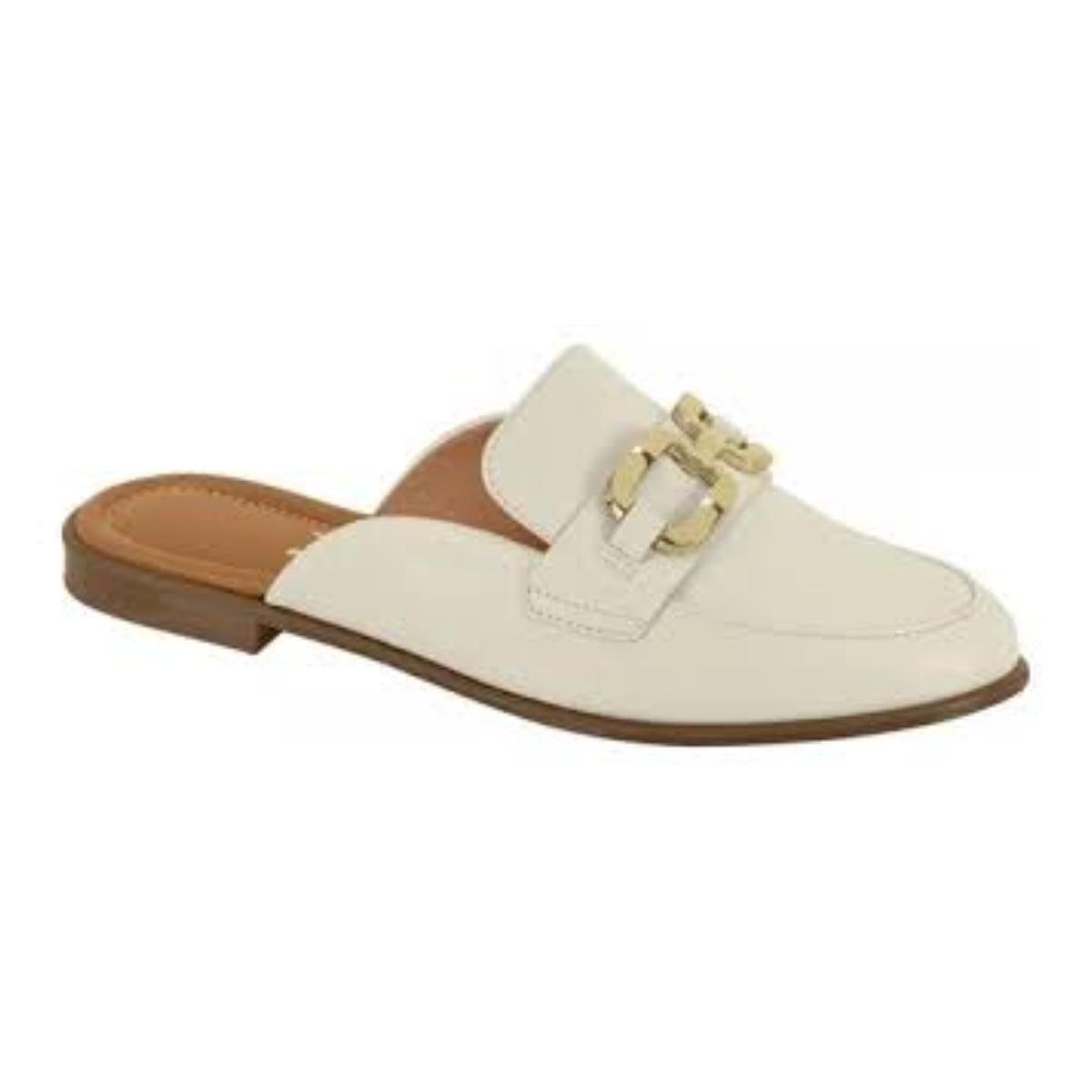 Mule Casual Feminino Vizzano 1376118 Branco