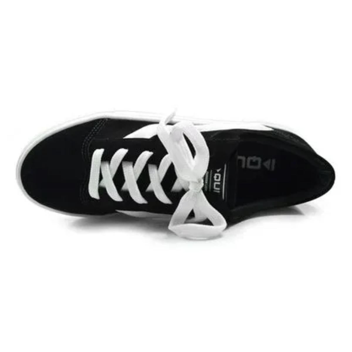 Tênis Casual Feminino Quiz 61-1832-78 Preto Preto 4