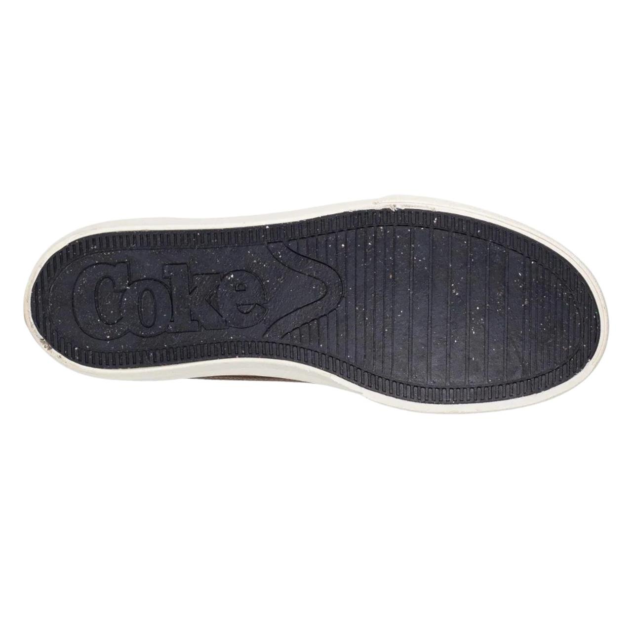 Tênis Casual Masculino Coca Cola CC2456 Marrom Marrom 5