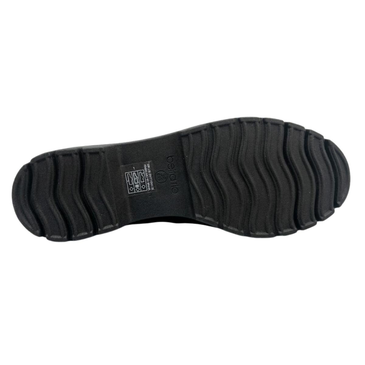 Sapato Mocassim Comfort Casual Feminino Beira Rio 4283.133 Preto Preto 6