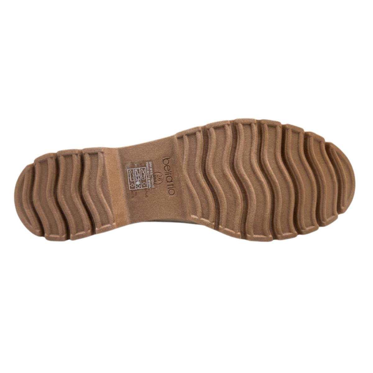 Sapato Mocassim Comfort Casual Feminino Beira Rio 4283.133 Creme Bege 6