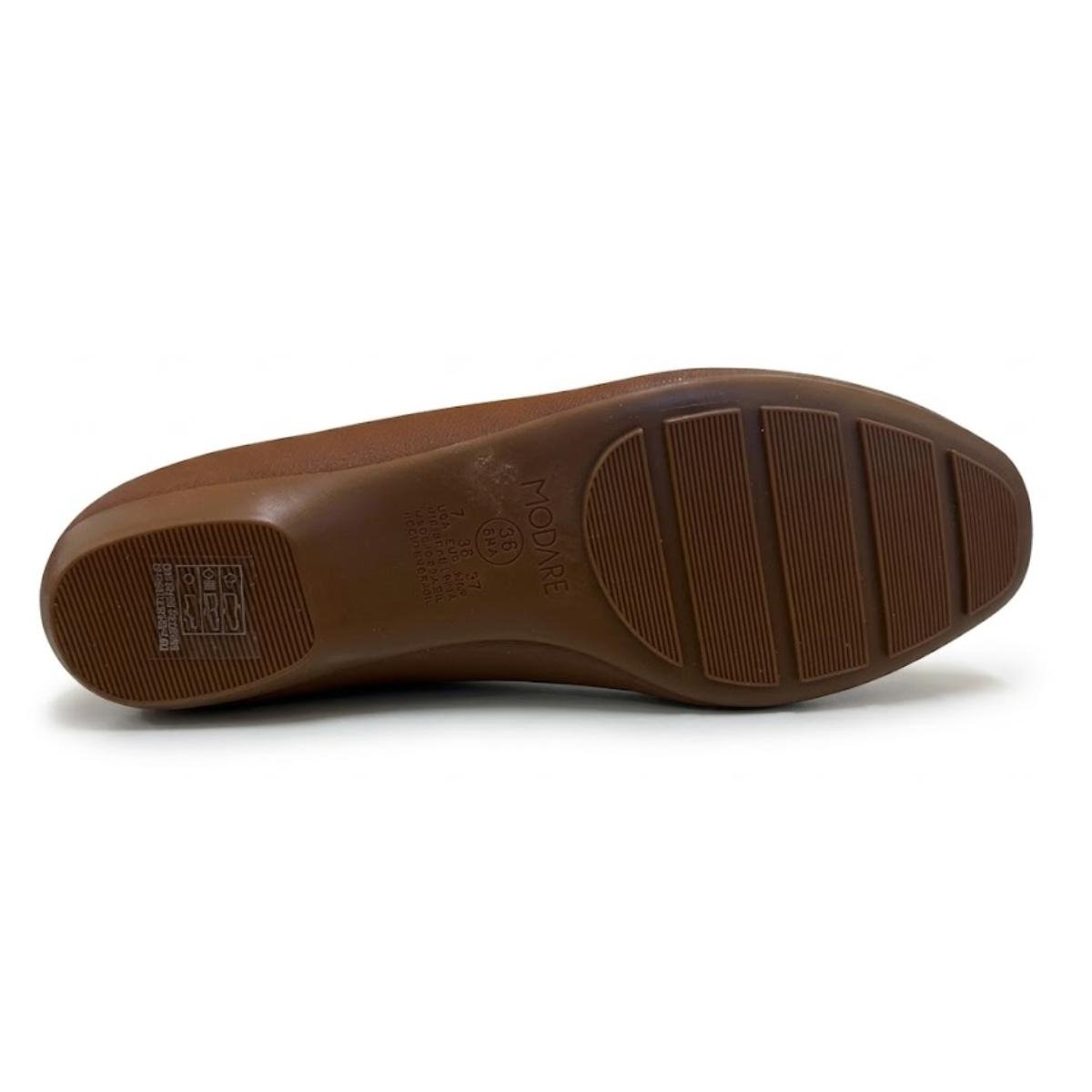Mocassim Casual Feminino Modare 7016.484 Ultracomfort Marrom Marrom 6