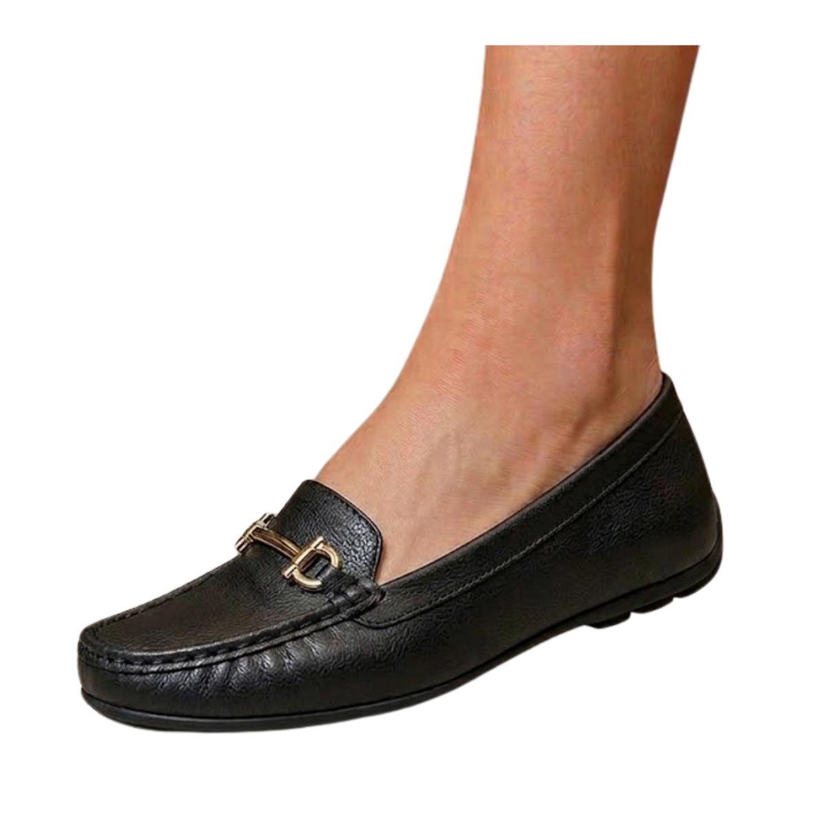 Mocassim Casual Feminino Modare 7035.641 Ultracomfort Preto Preto 5