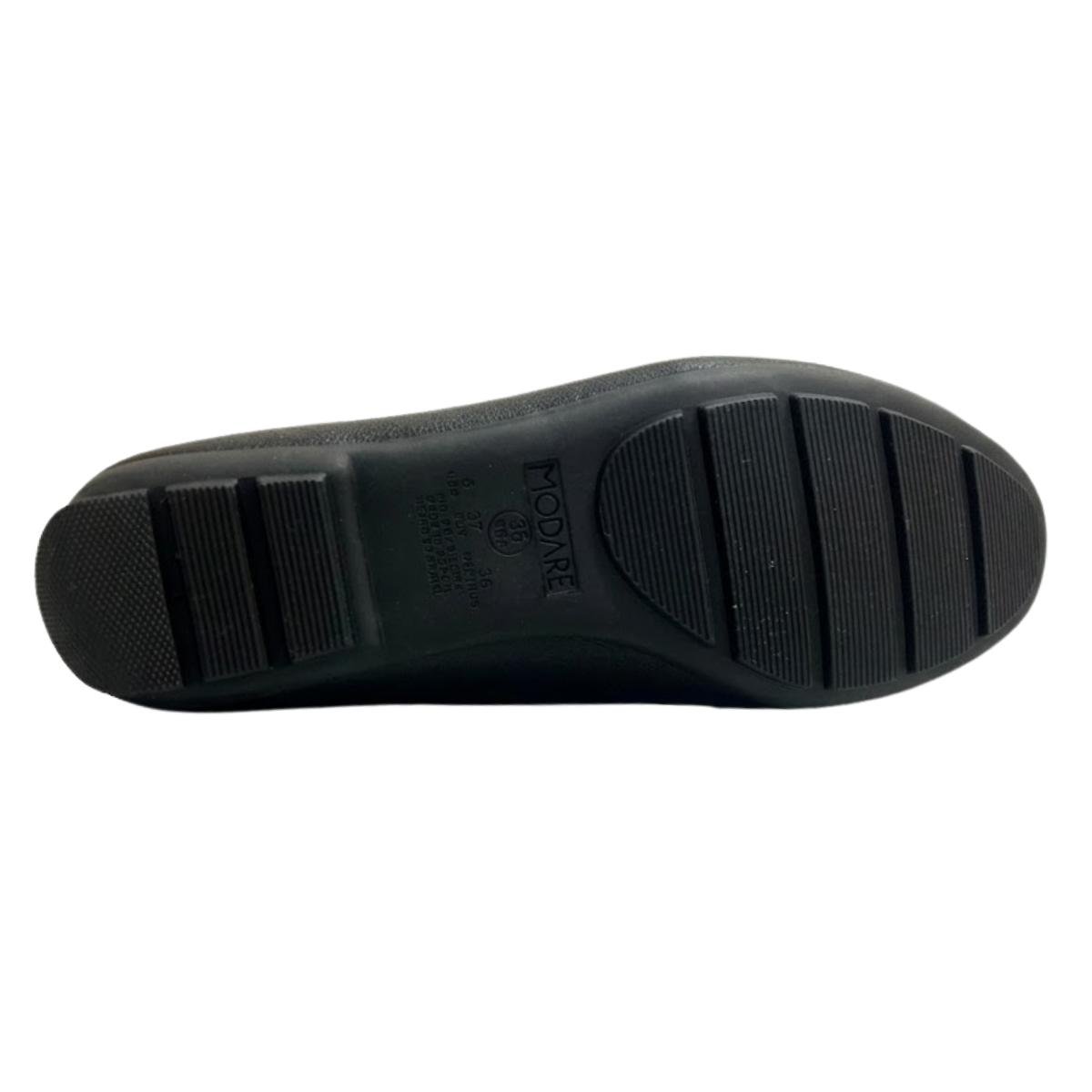 Mocassim Casual Feminino Modare 7035.641 Ultracomfort Preto Preto 6