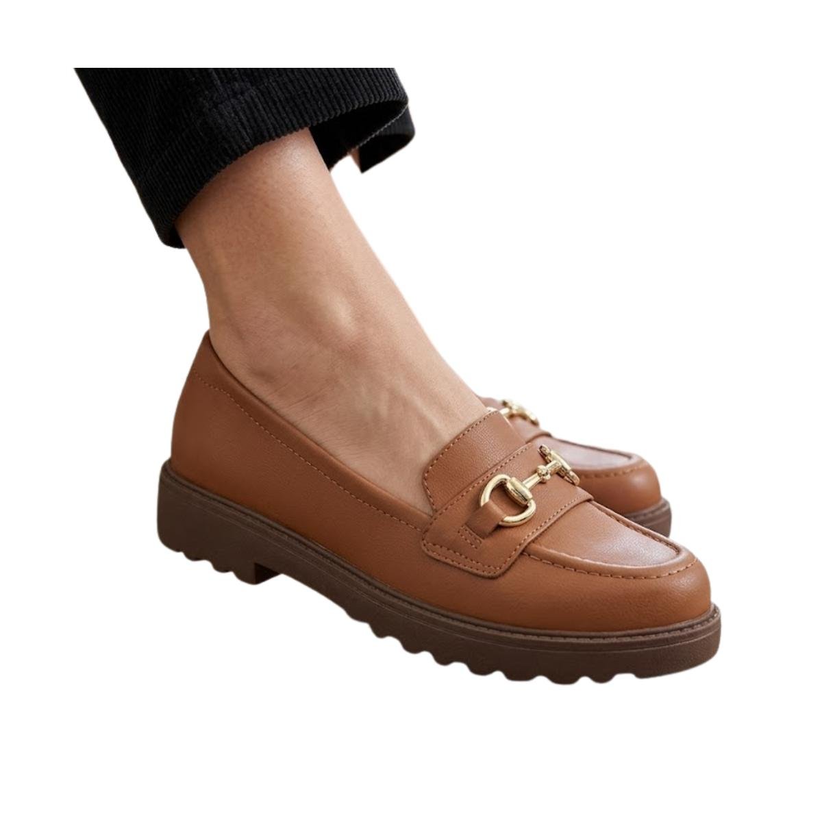 Mocassim Casual Feminino Modare Comfort Ortopédico 7357106 Marrom Marrom 5
