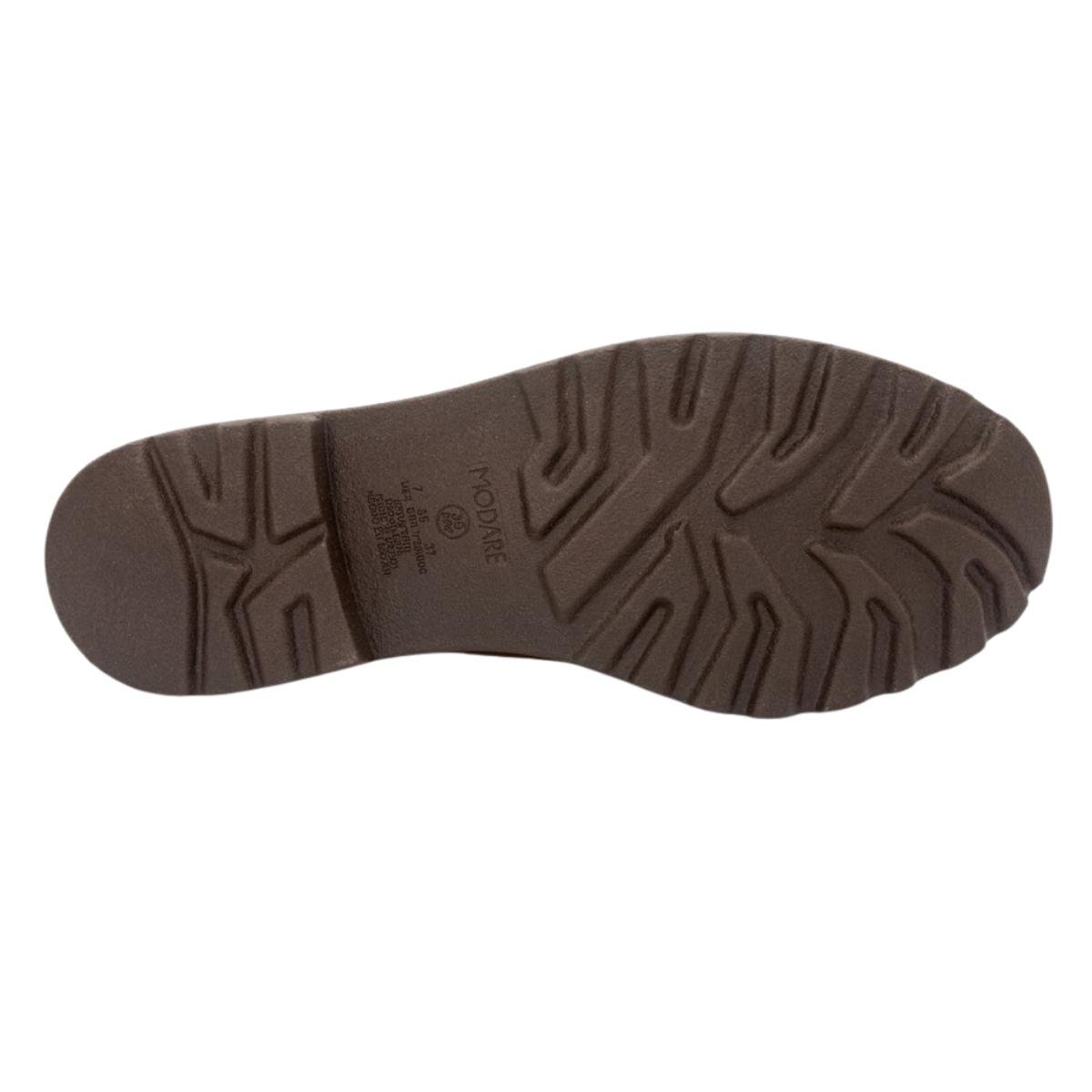 Mocassim Casual Feminino Modare Comfort Ortopédico 7357106 Marrom Marrom 6