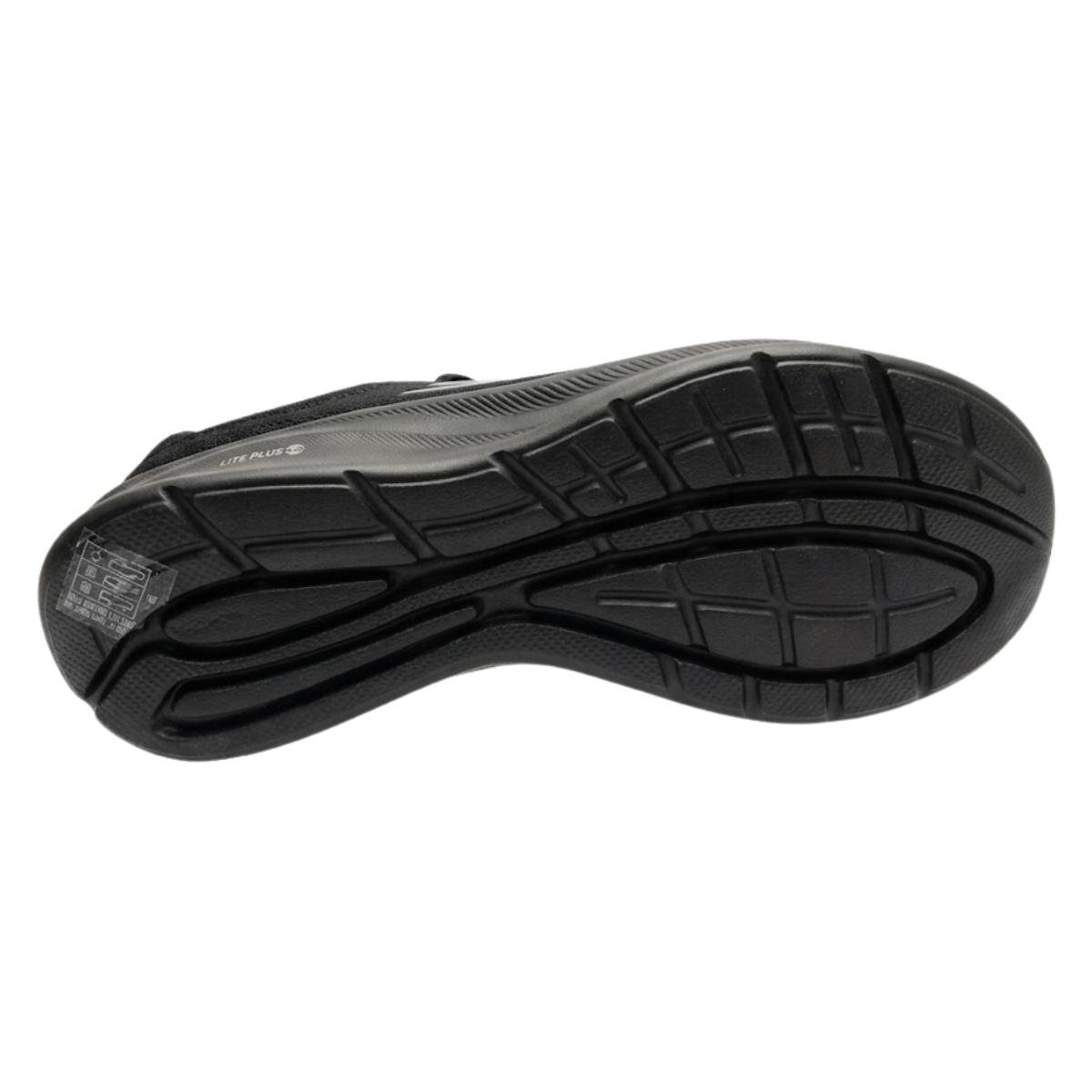 Tênis Slip On Casual Feminino Actvitta 4853.100 Preto Preto 6