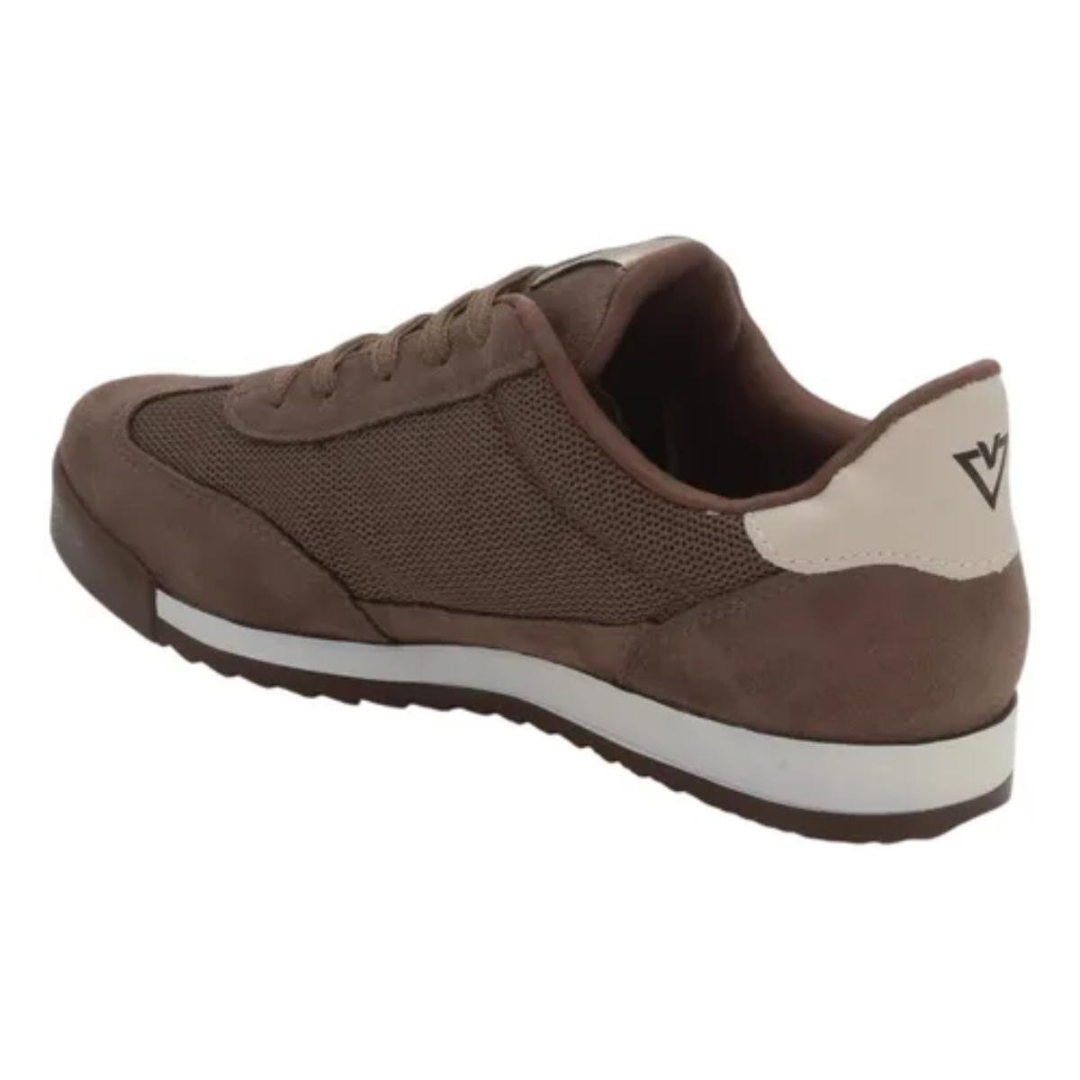 Tênis Casual Feminino Via Marte 237.013.02 Marrom Marrom 3