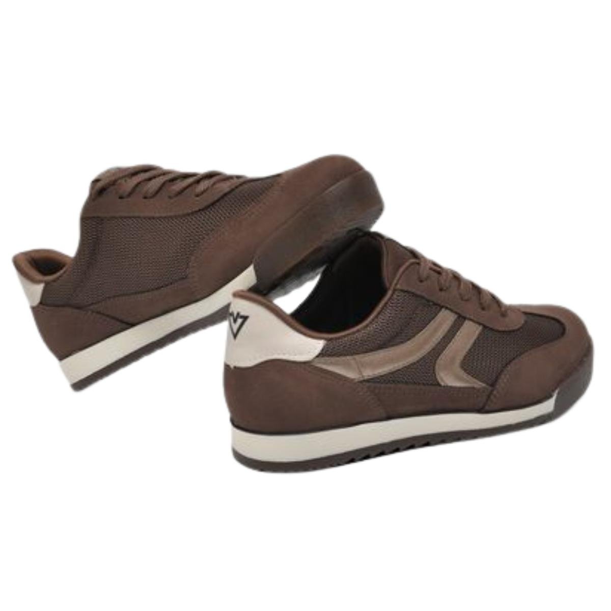 Tênis Casual Feminino Via Marte 237.013.02 Marrom Marrom 4