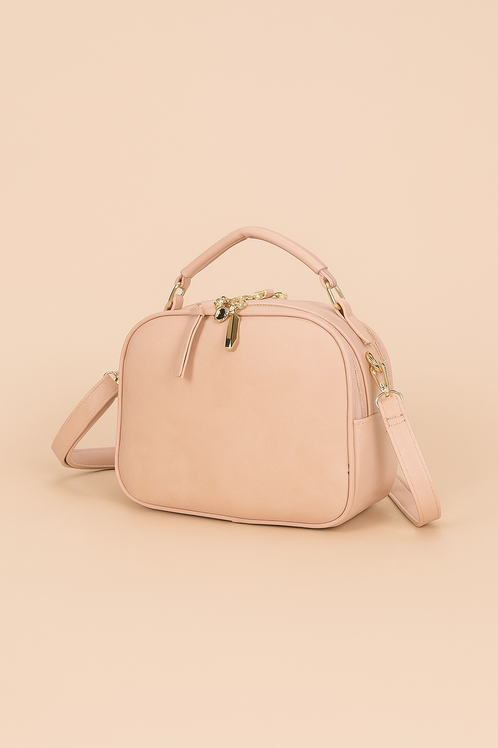  Bolsa Media Transversal D Bell Texturizada Quase