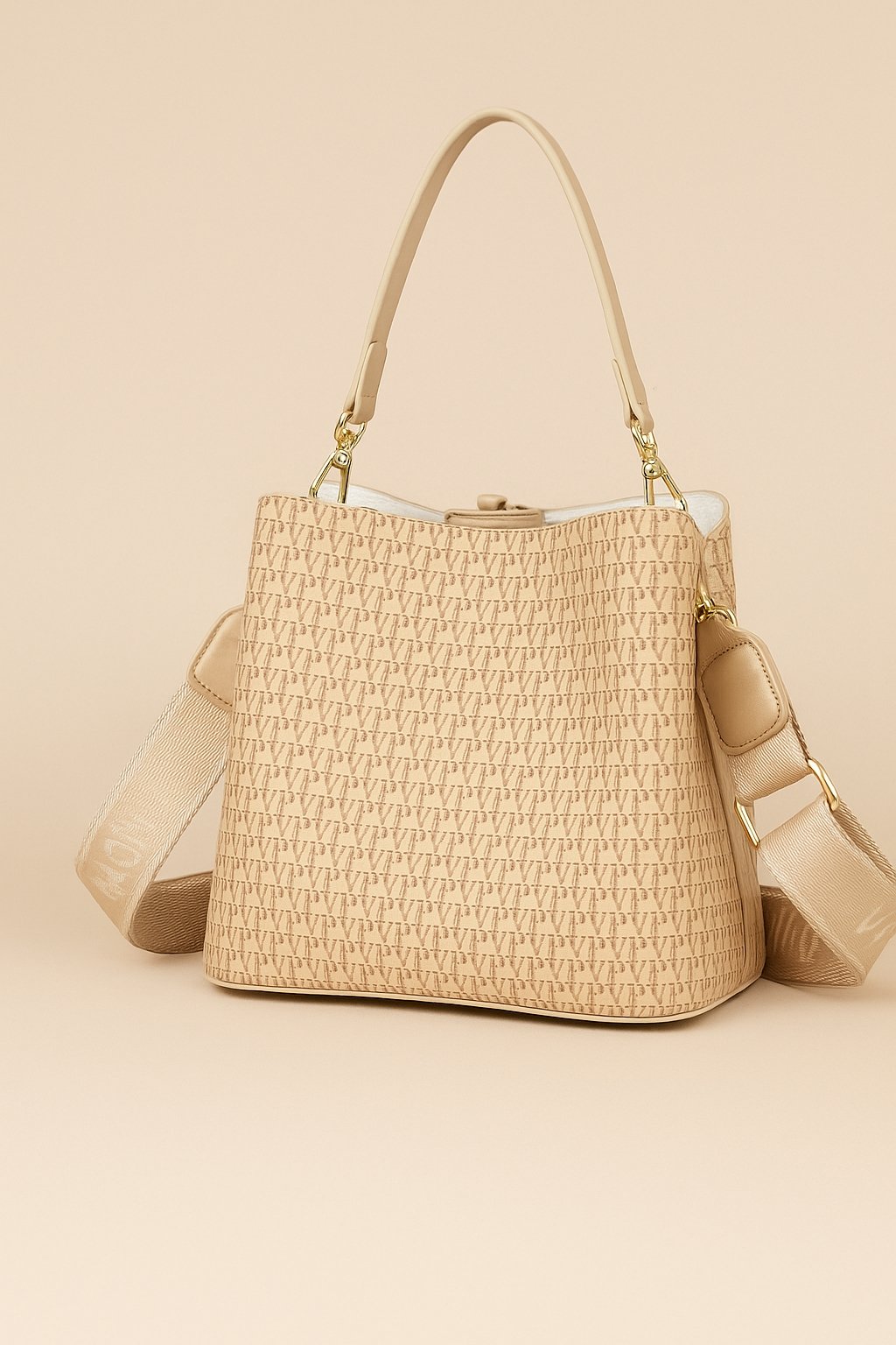  Bolsa Transversal D Bell Bege  Bege 3