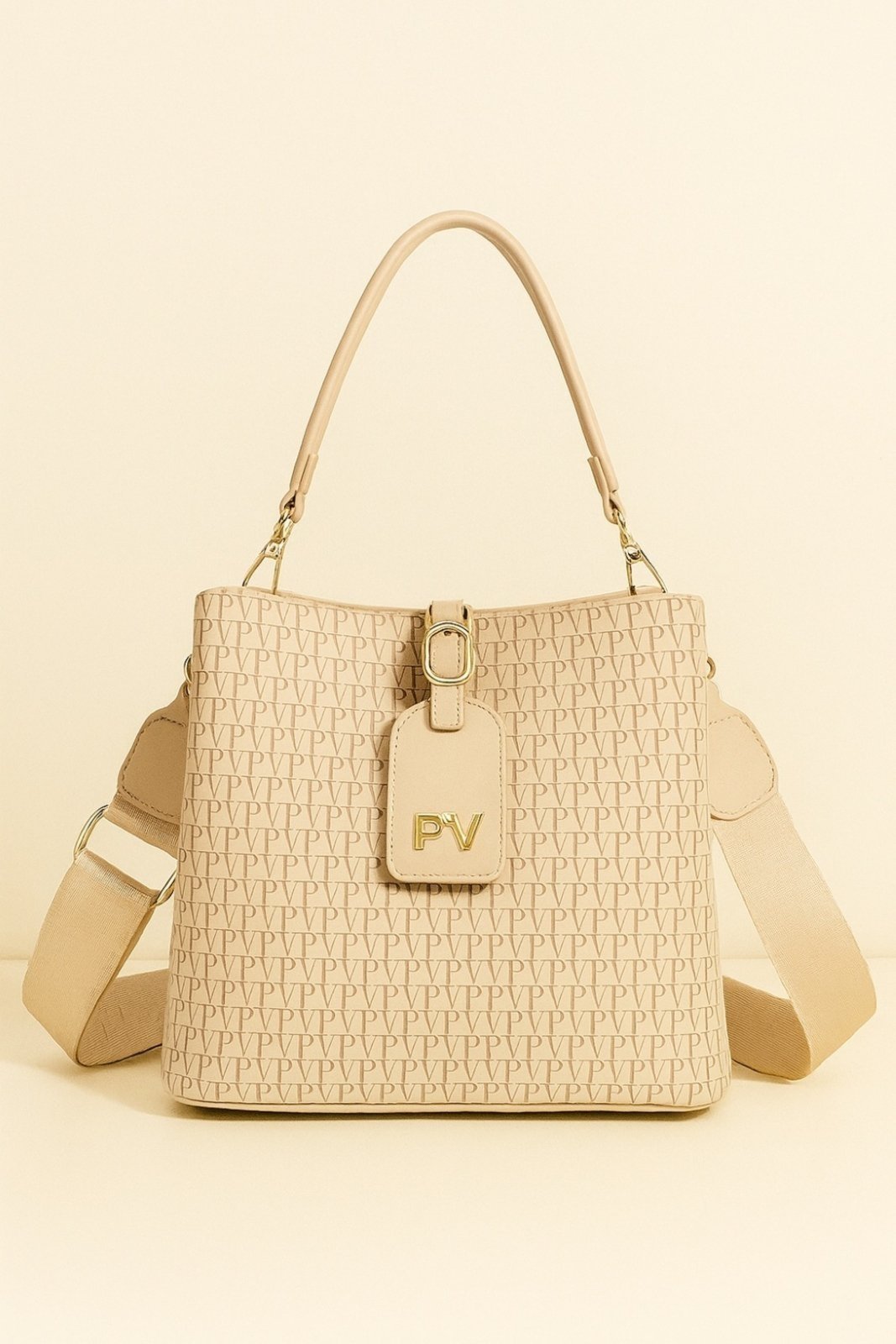 Bolsa Transversal D Bell Outlet Fashion Bege