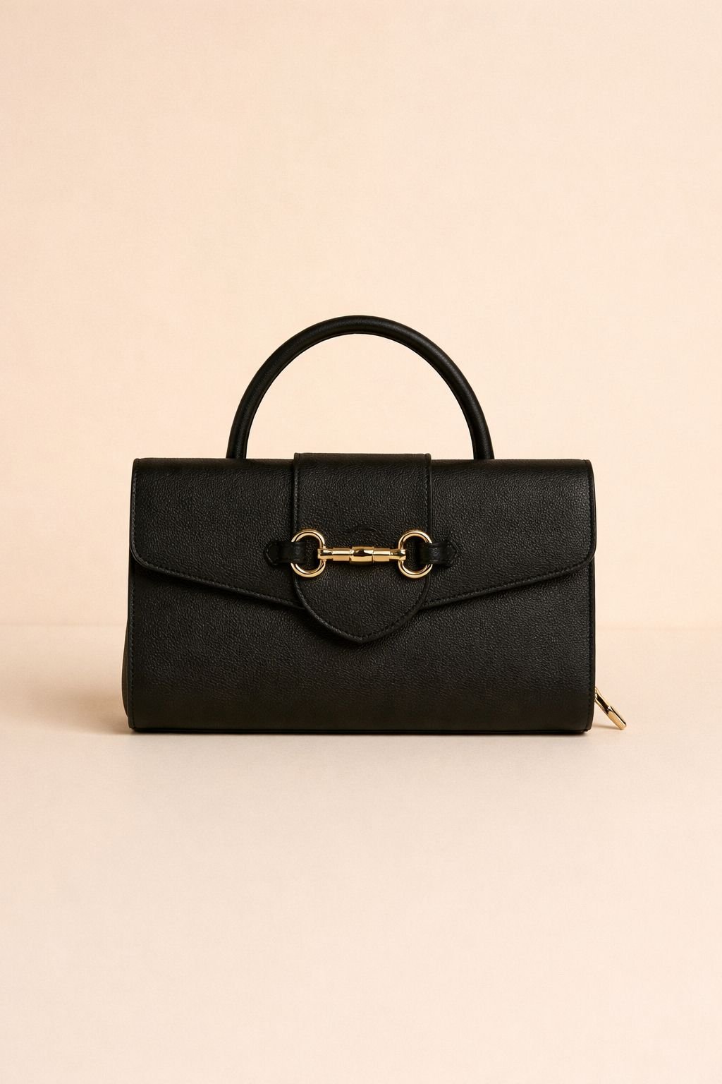 Bolsa de Mao Pequena D Bell Outlet Fashion Lisa Preta