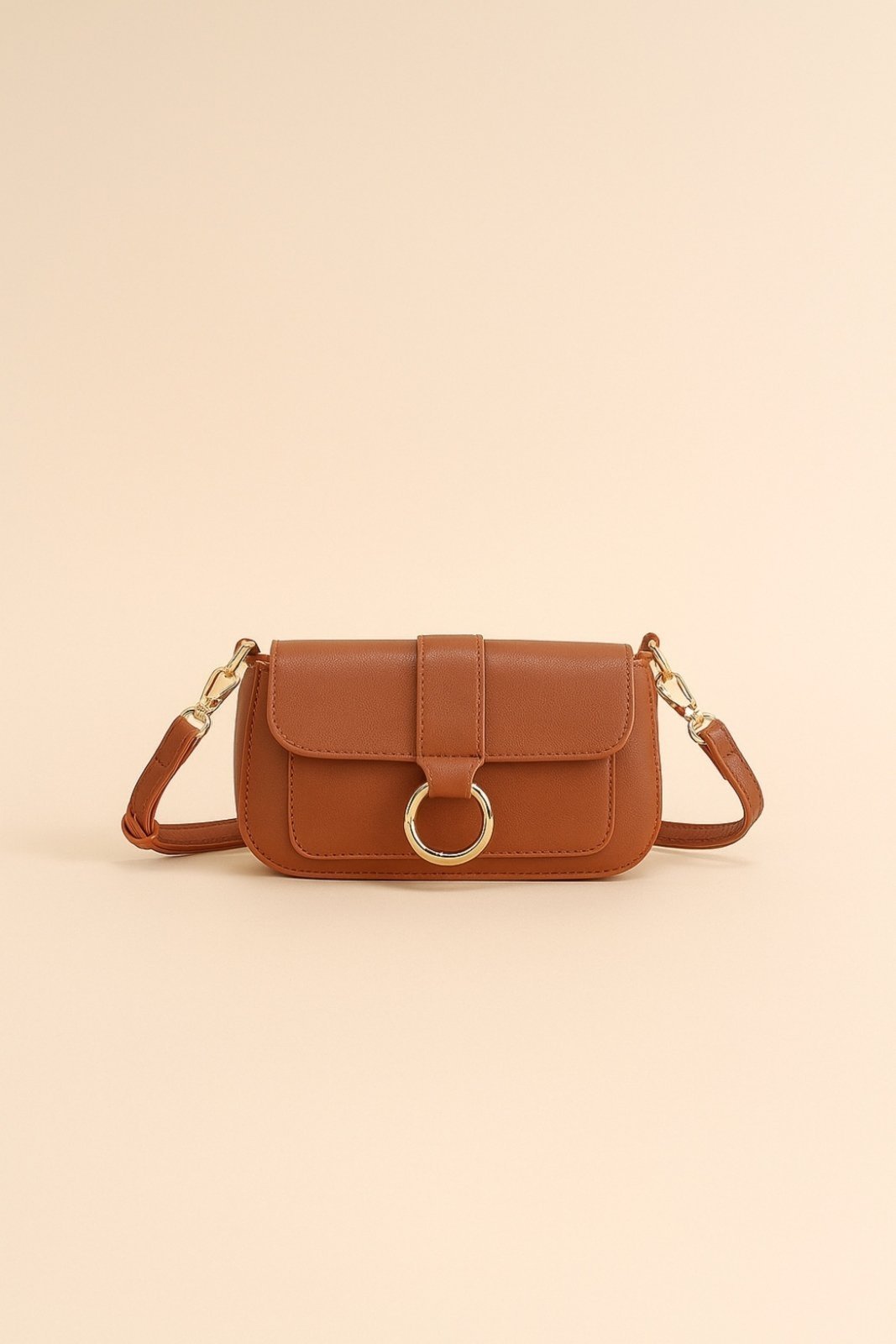 Bolsa Media Transversal D Bell Outlet Fashion Marrom