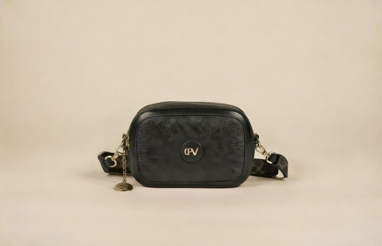  Bolsa Transversal D Bell Outlet Fashion Oxford Texturizada 