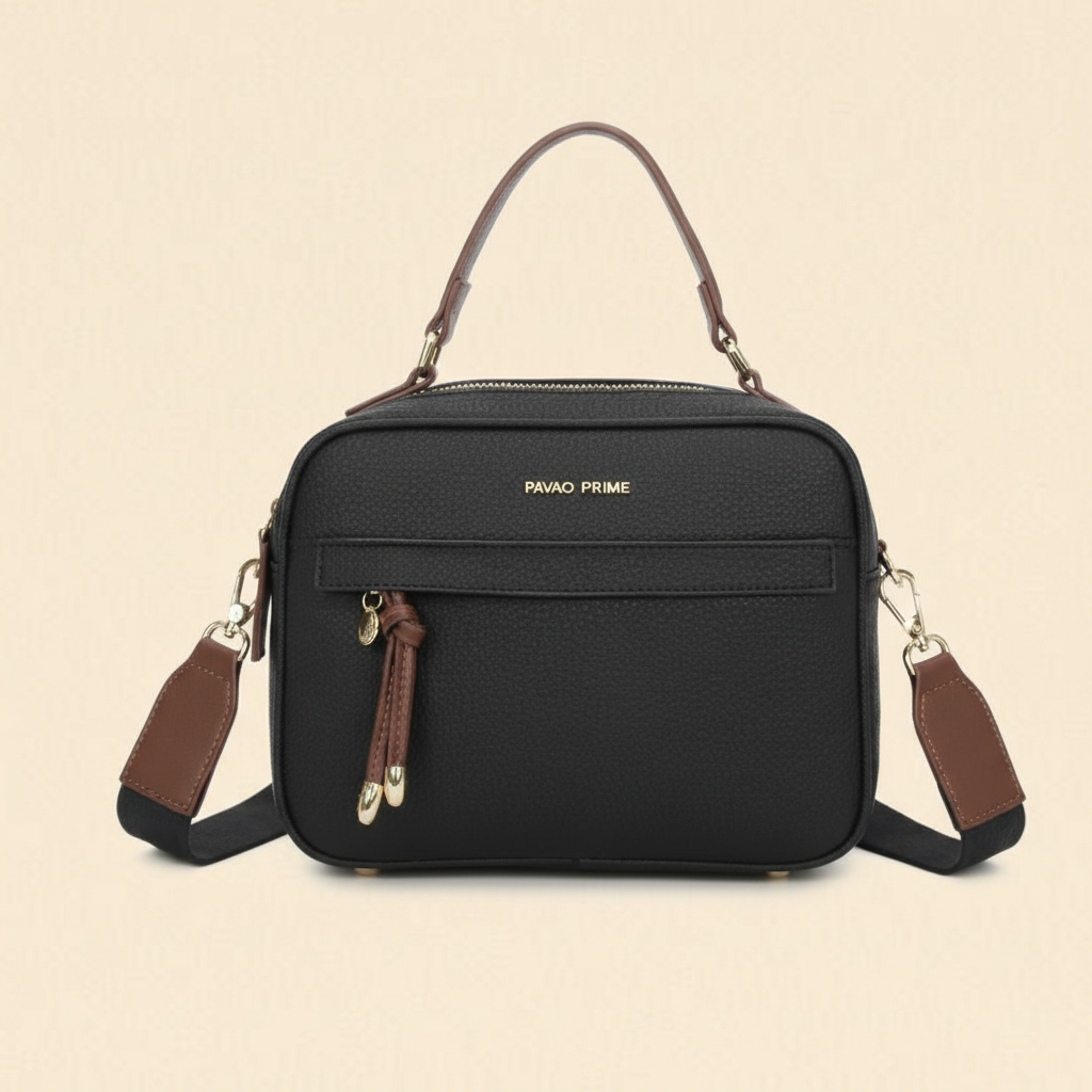Bolsa Media D Bell Outlet Fashion Ambar Prime