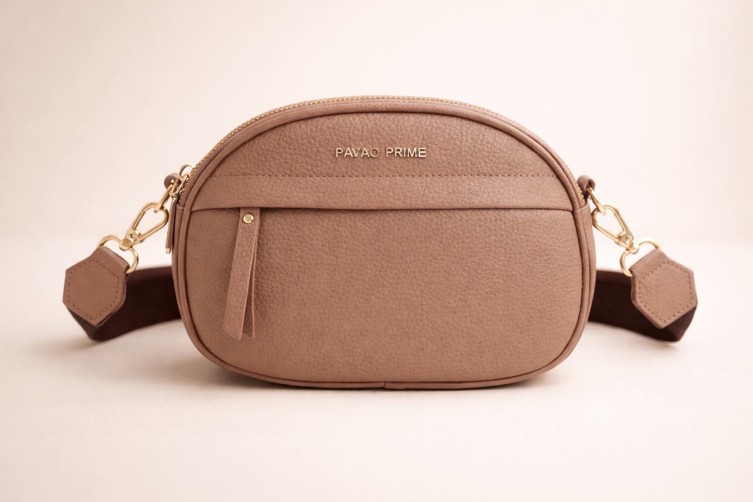 Bolsa Feminina D Bell Outlet Fashion Casual Nude