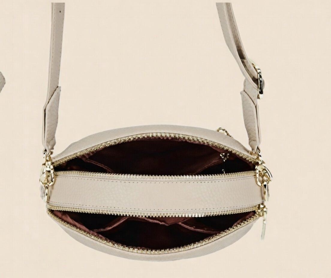 Bolsa D Bell Outlet Fashion Elipse Branco 3