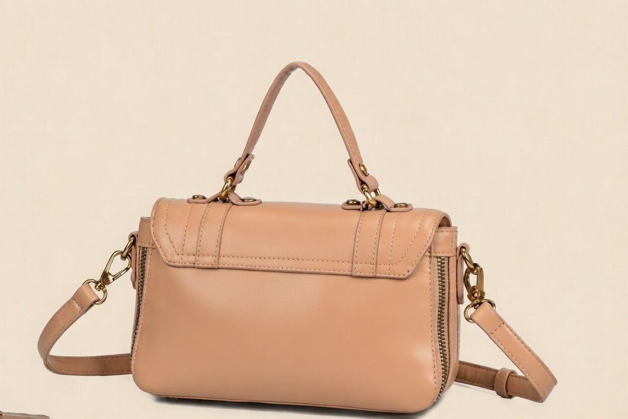 Bolsa D Bell Outlet Fashion Strauss Bege 2
